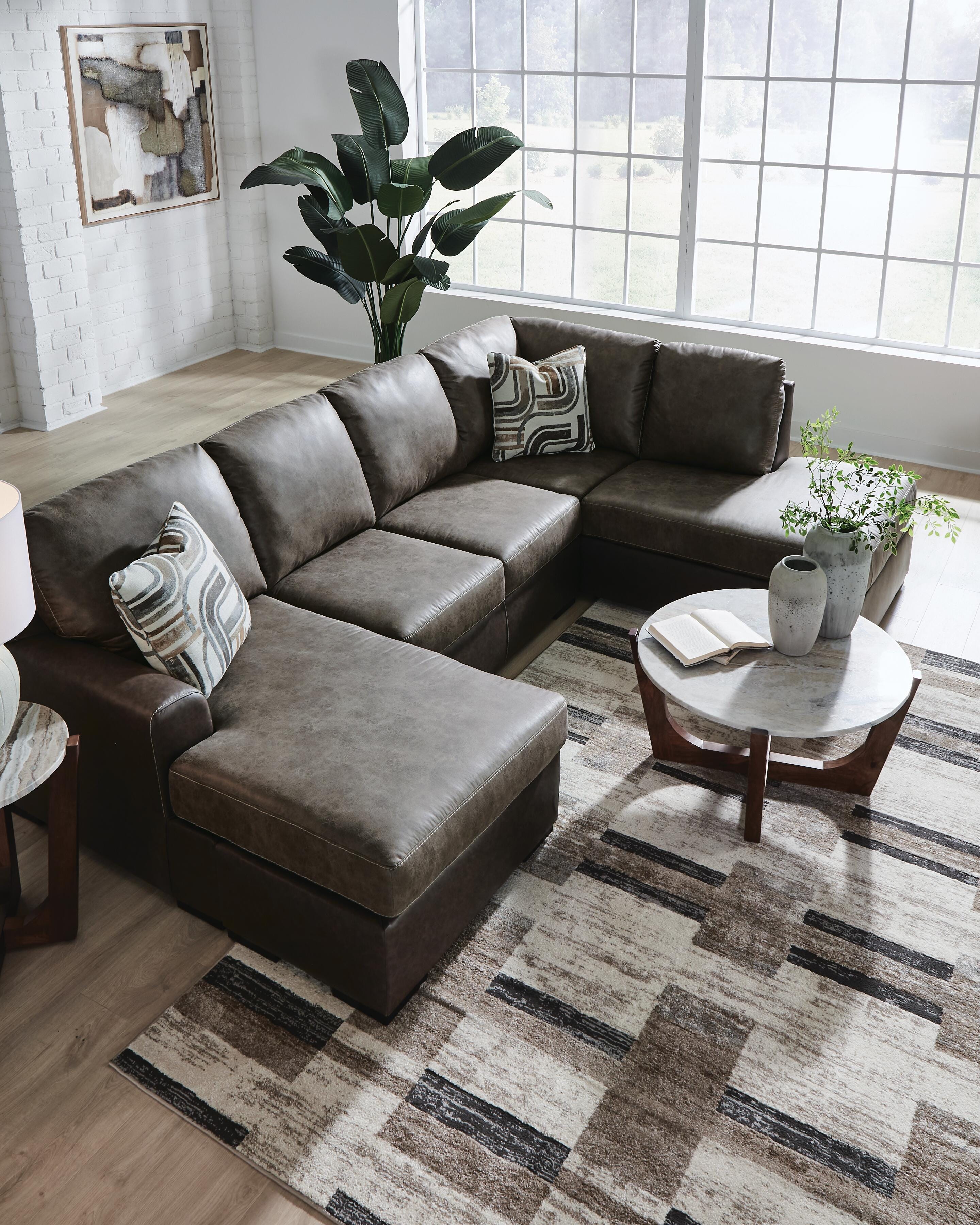 Baltic-Park 2-Piece Sleeper Sectional with Chaise - image 5