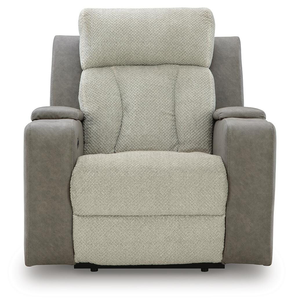 Stately Check Power Recliner - image 4