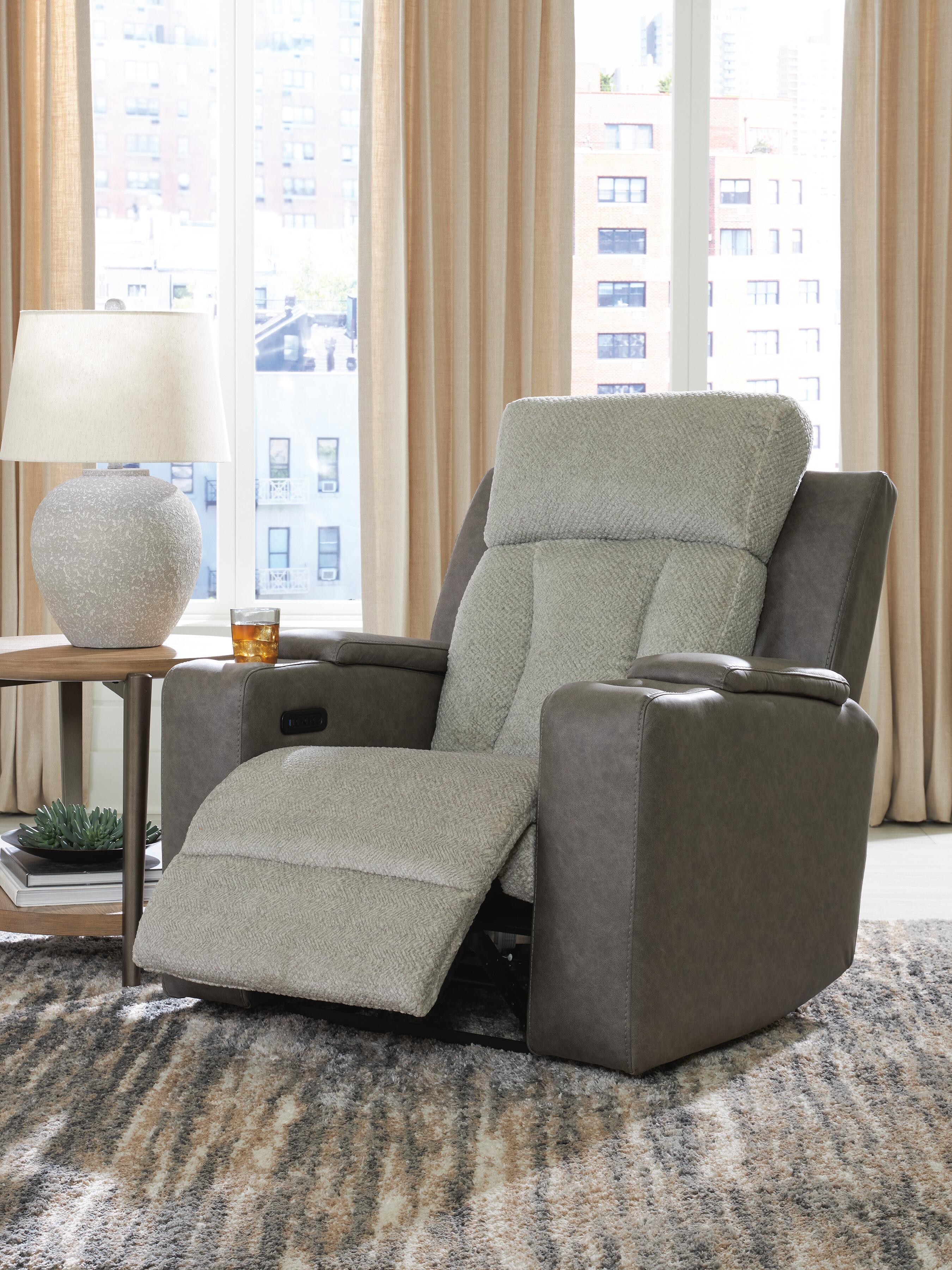 Stately Check Power Recliner - image 6