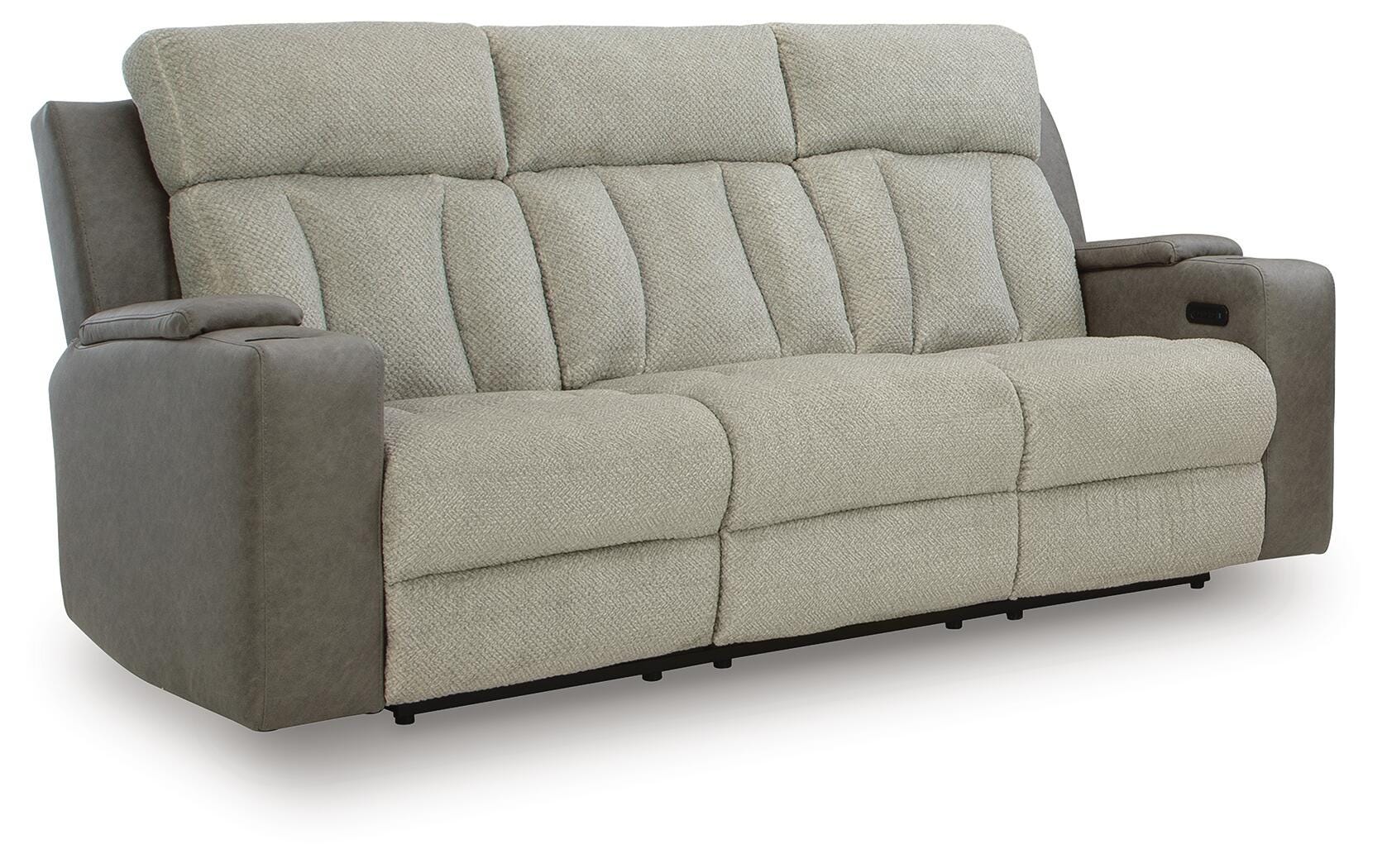 Stately Check Power Reclining Sofa - image 2