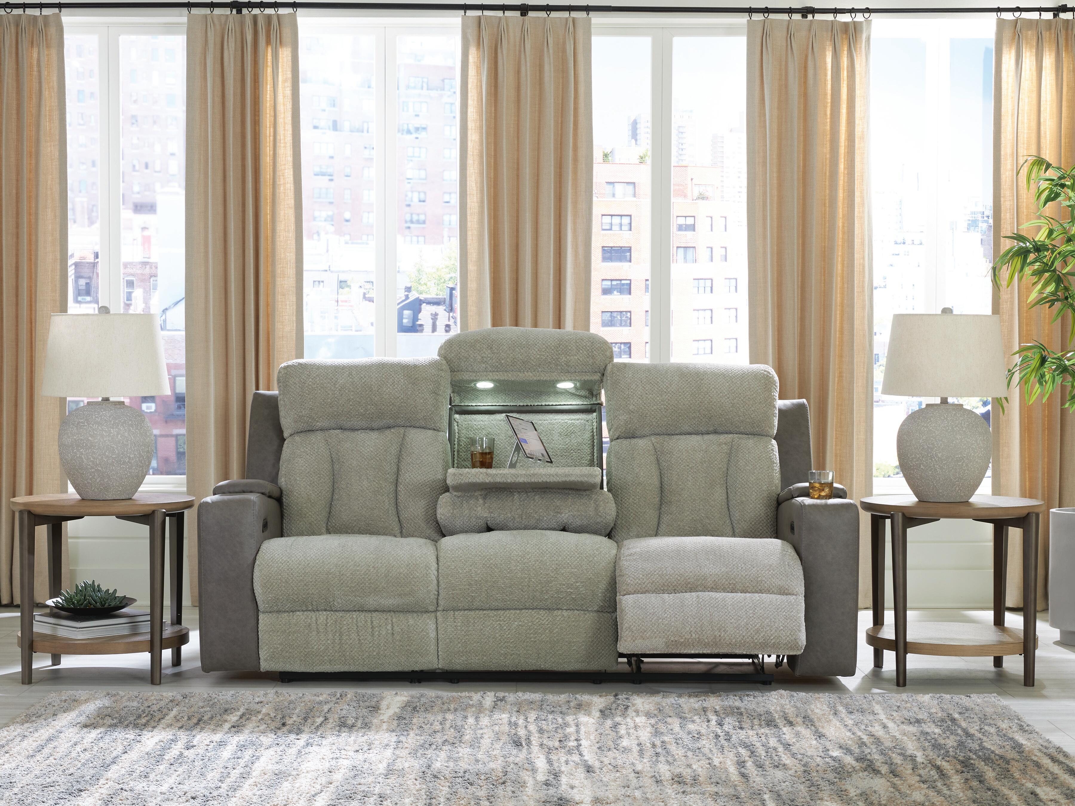 Stately Check Power Reclining Sofa - image 6