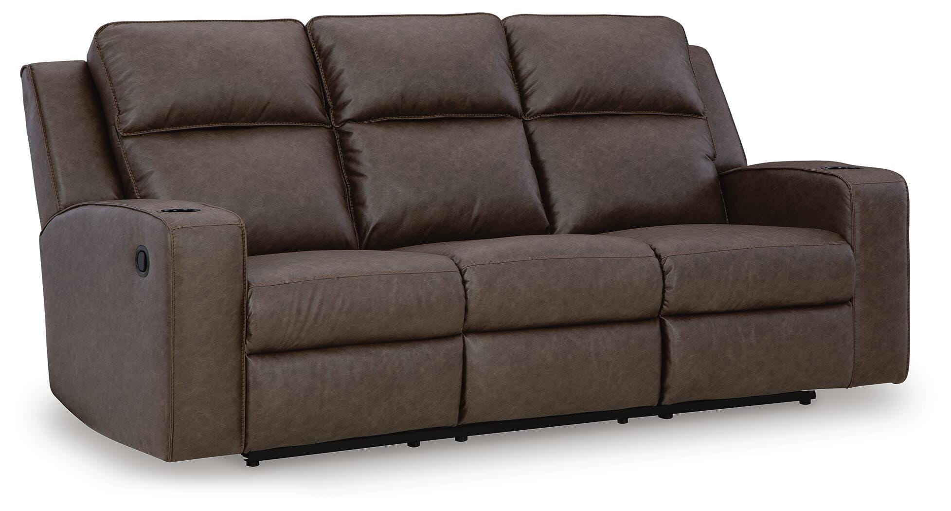 Lavenhorne Reclining Sofa with Drop Down Table - image 3