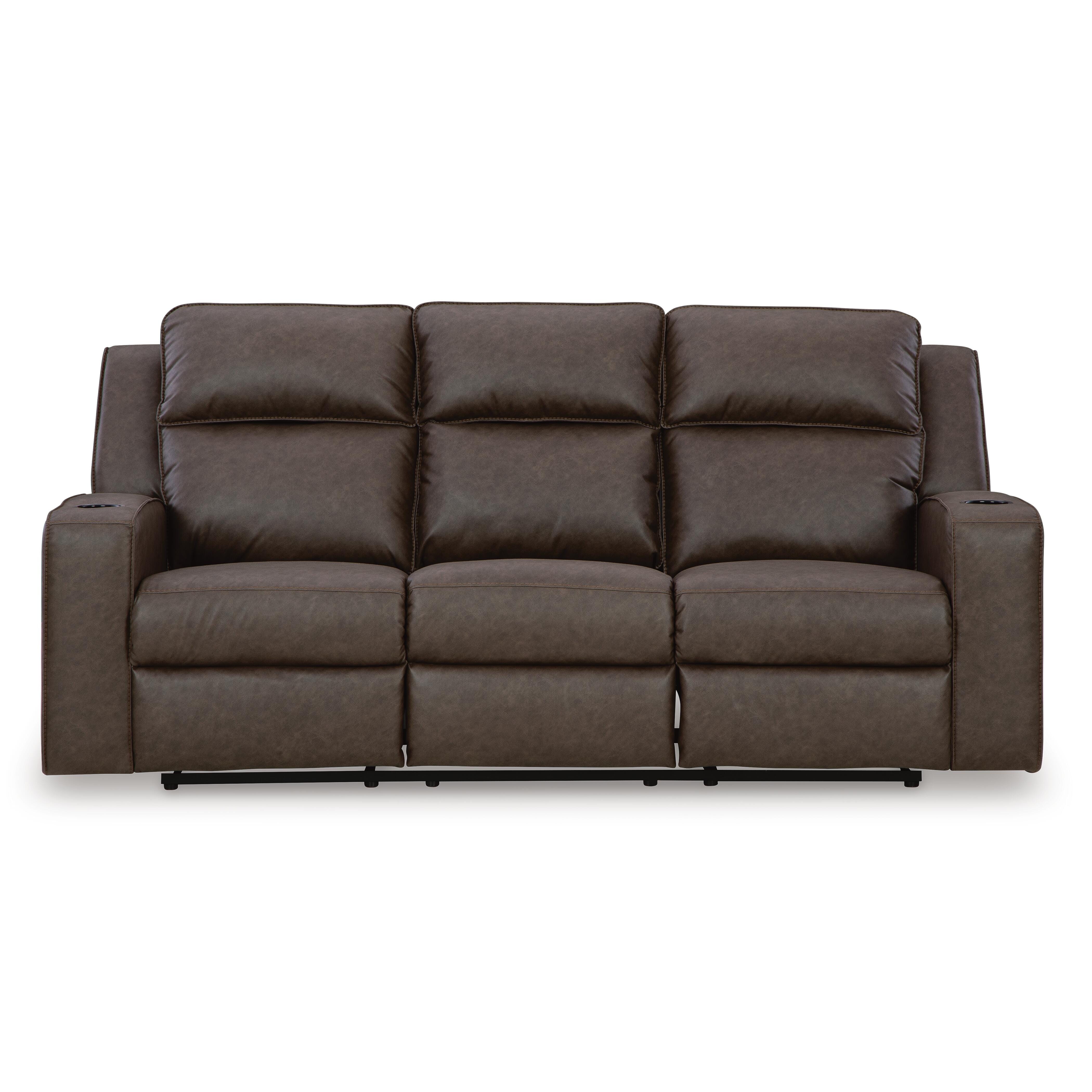 Lavenhorne Reclining Sofa with Drop Down Table