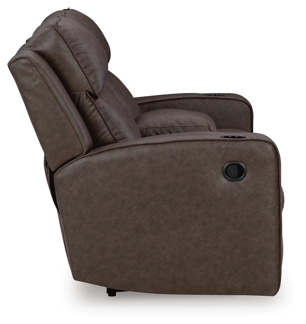 Lavenhorne Reclining Loveseat with Console - image 5