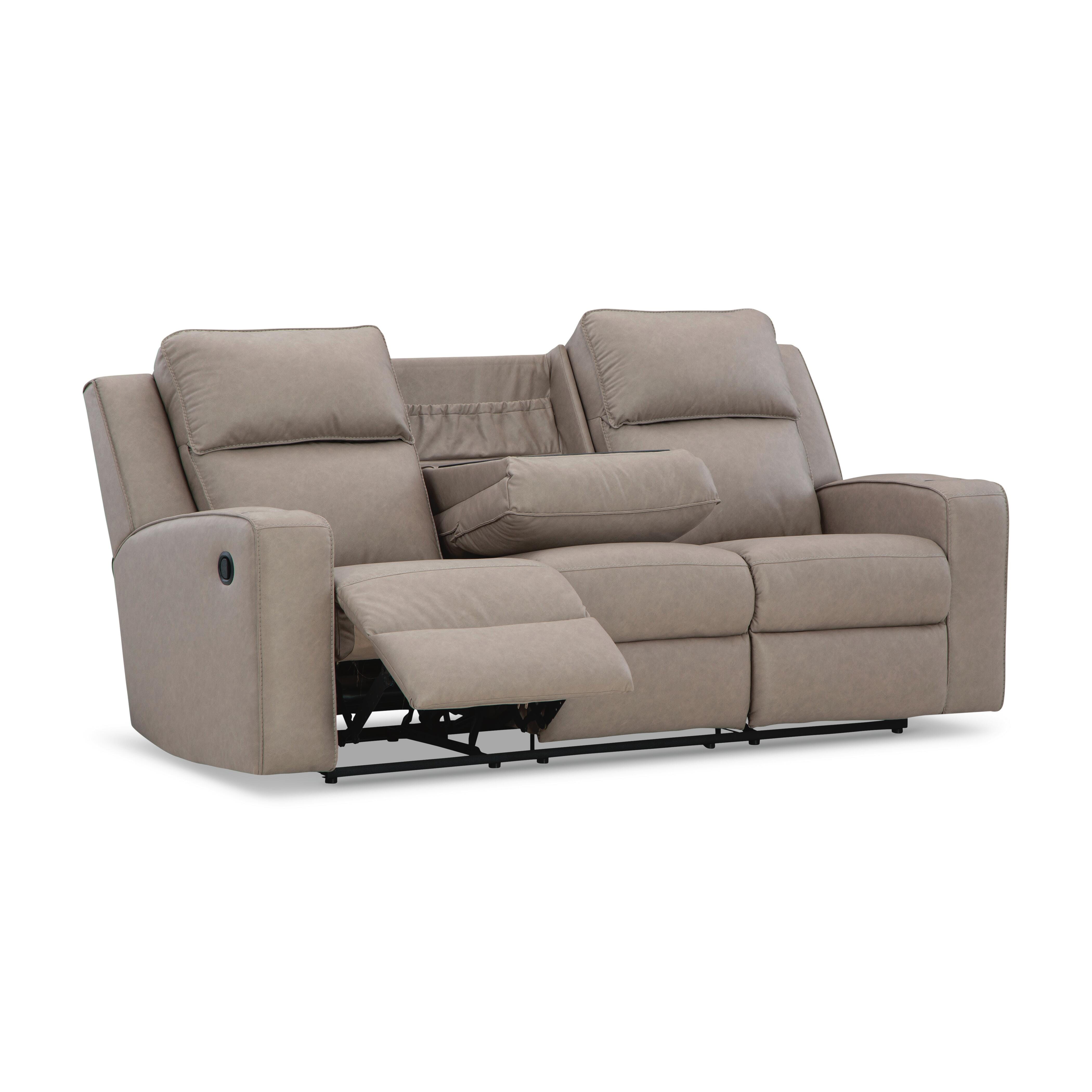 Lavenhorne Reclining Sofa with Drop Down Table - image 5