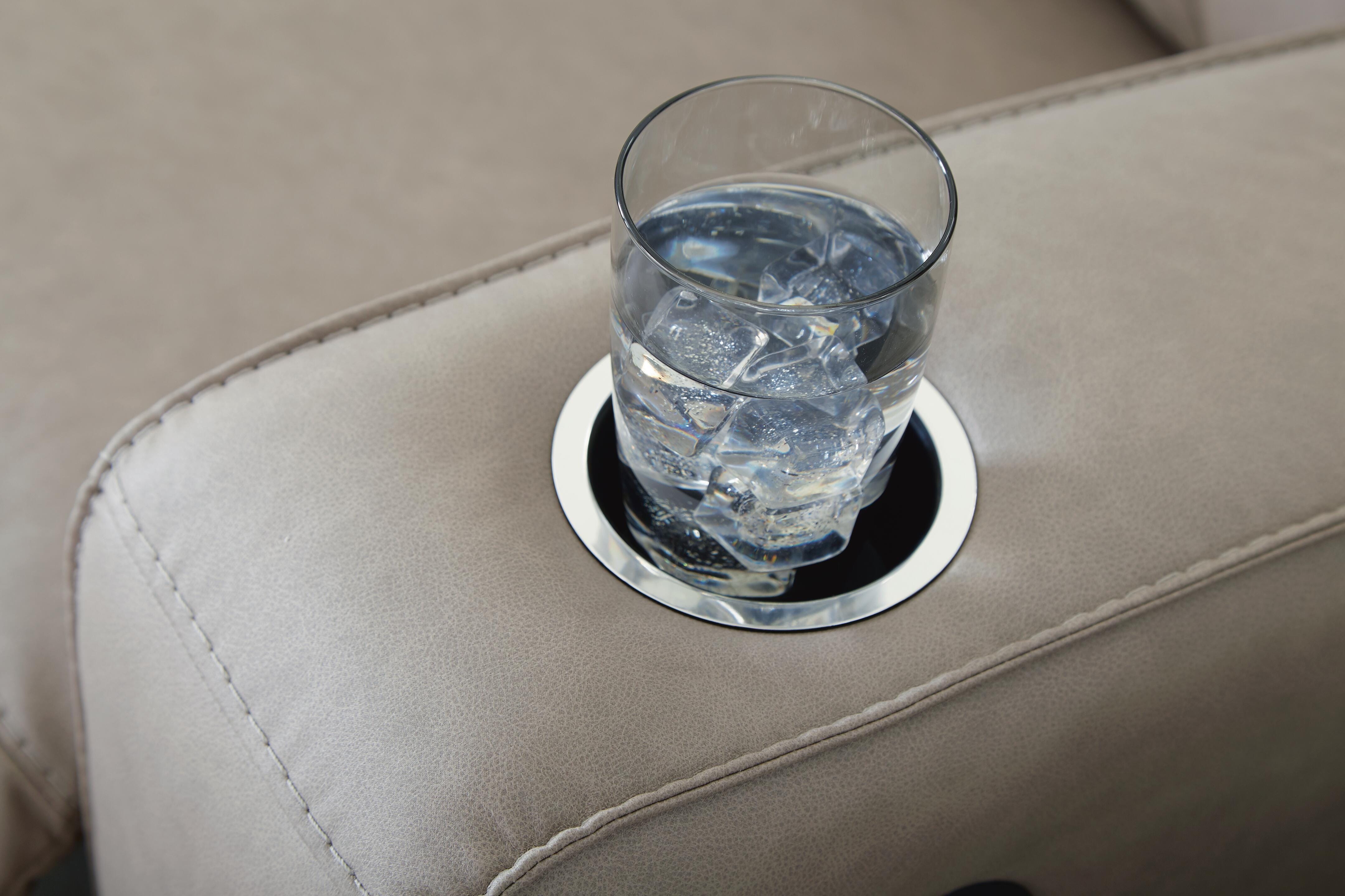Lavenhorne Reclining Sofa with Drop Down Table - image 9