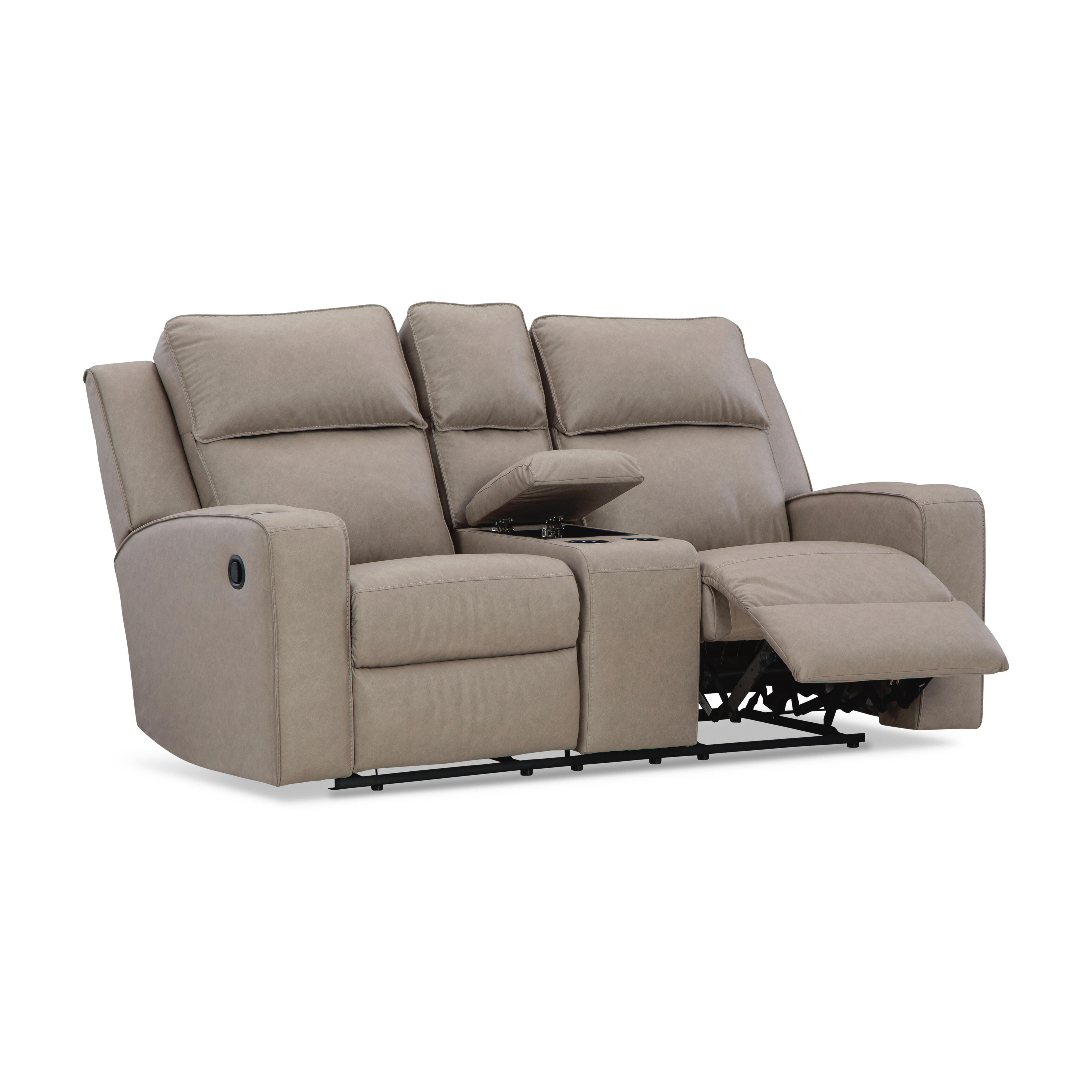 Loveseat reclinable Lavenhorne con consola - image 4