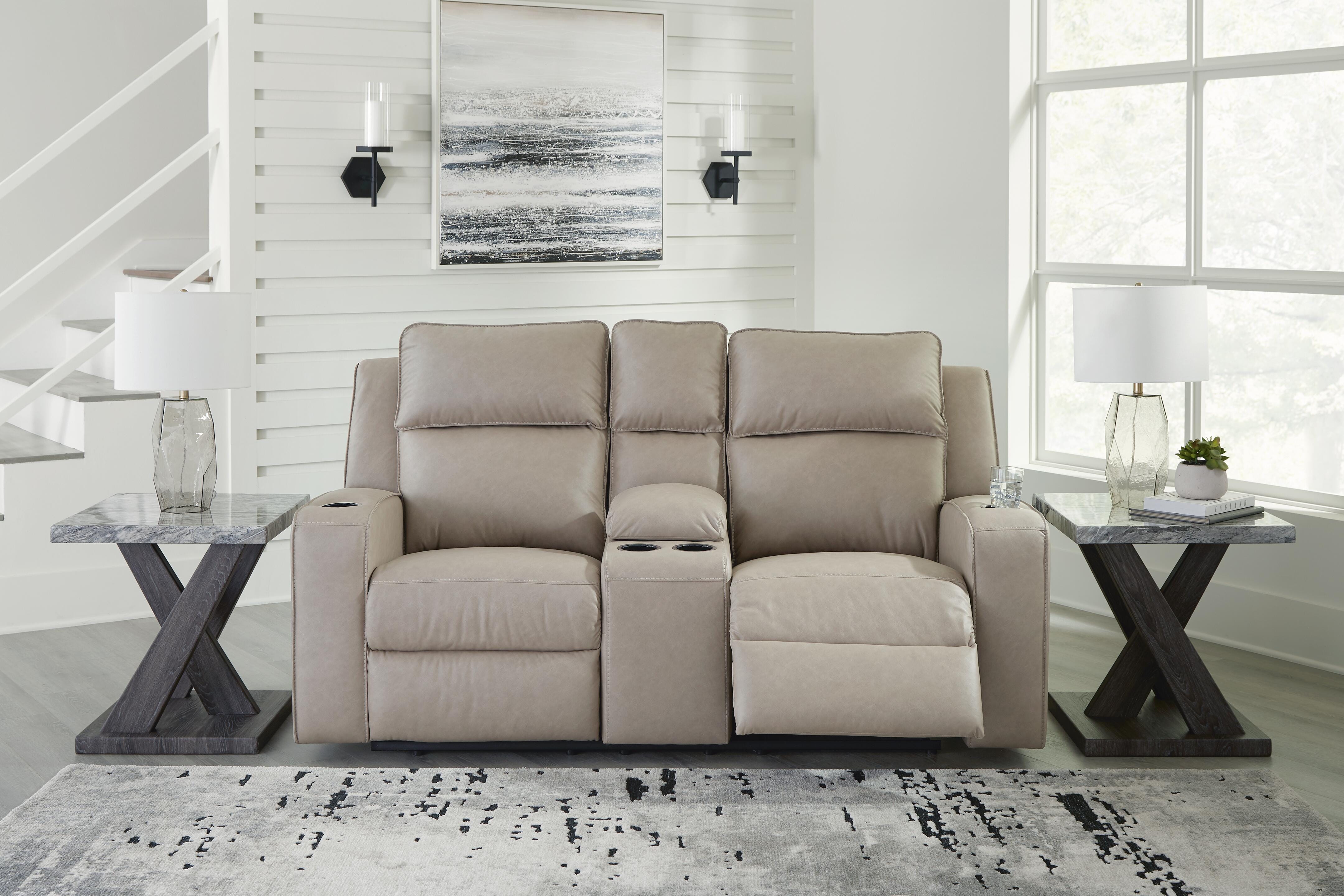 Lavenhorne Reclining Loveseat with Console - image 1