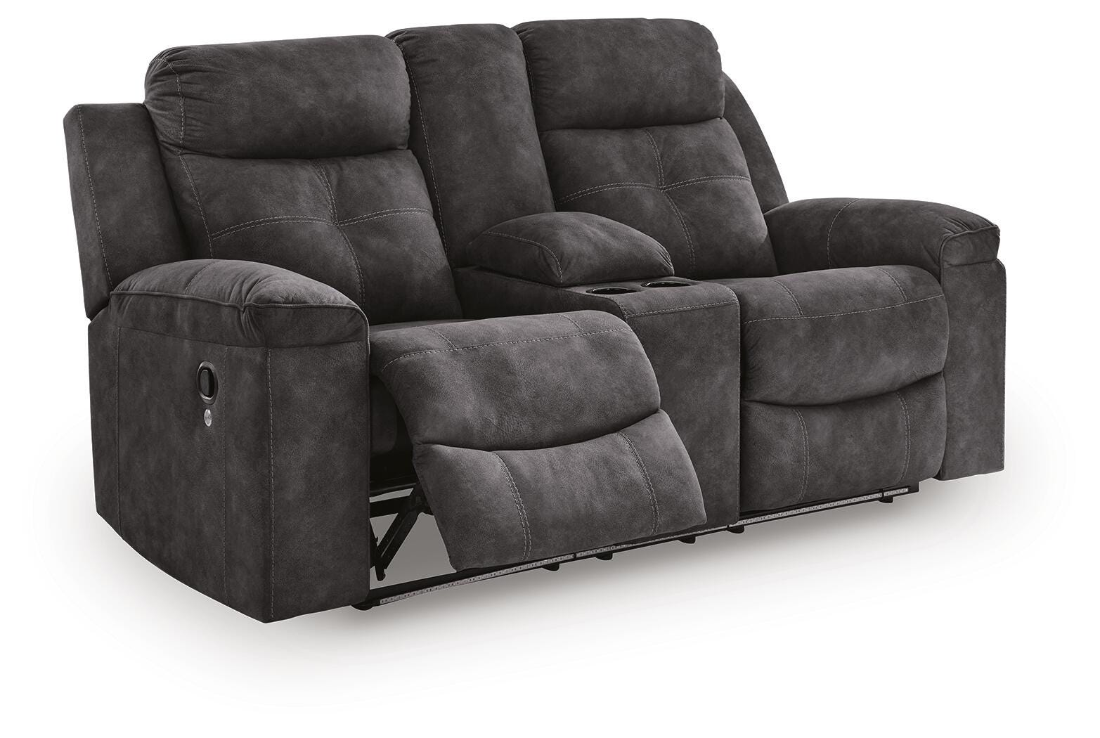 Brysonview Reclining Loveseat with Console - image 3