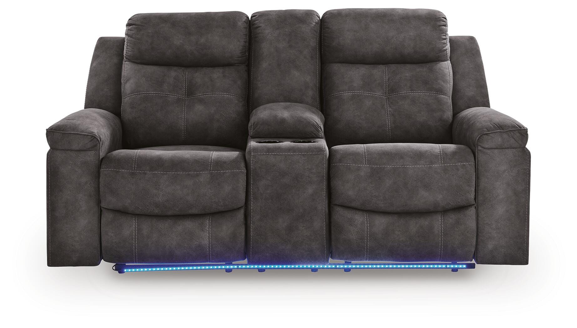Brysonview Reclining Loveseat with Console - image 4
