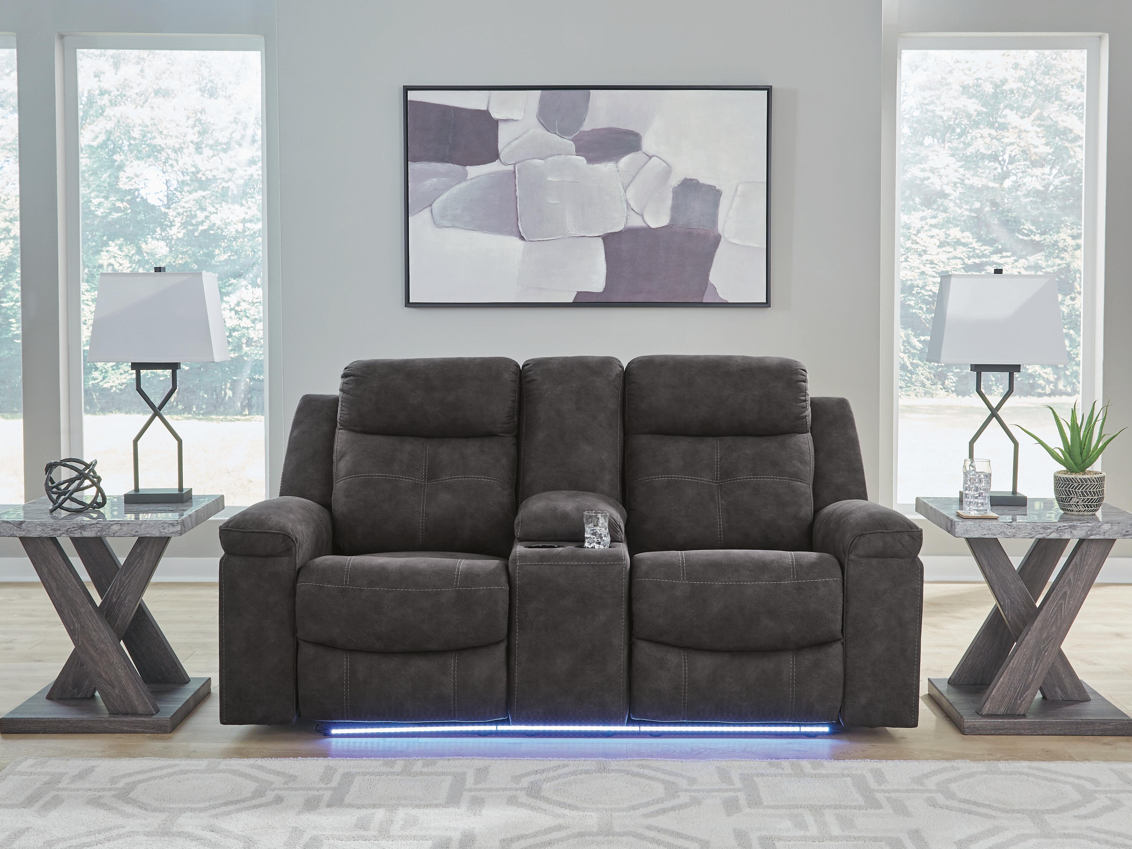 Brysonview Reclining Loveseat with Console - image 7