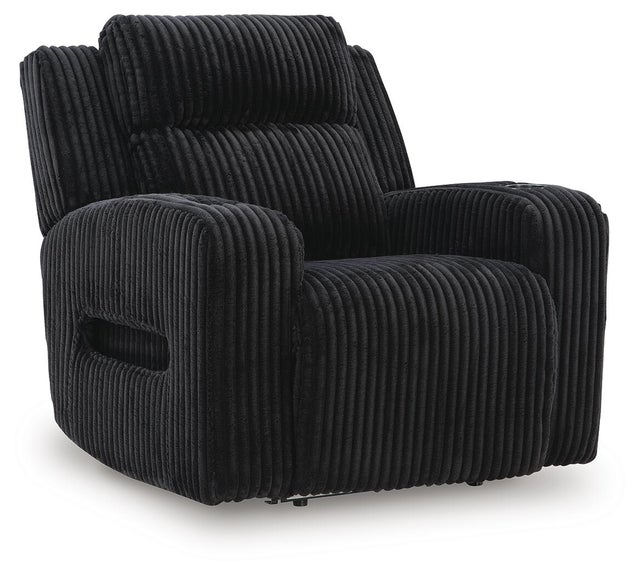 TwinBrooke Dual Power Recliner, Black