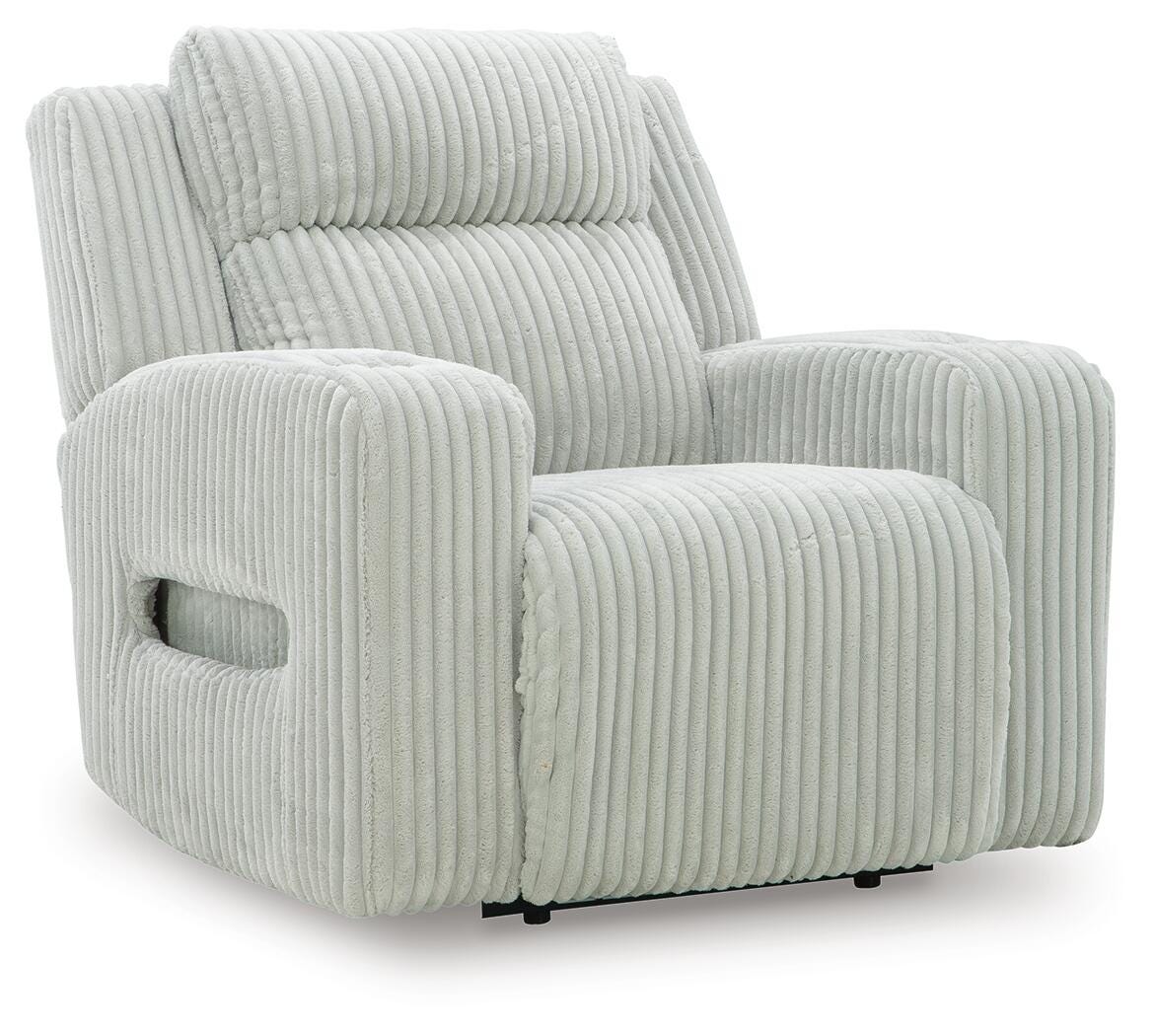 TwinBrooke Power Recliner, Alloy, large