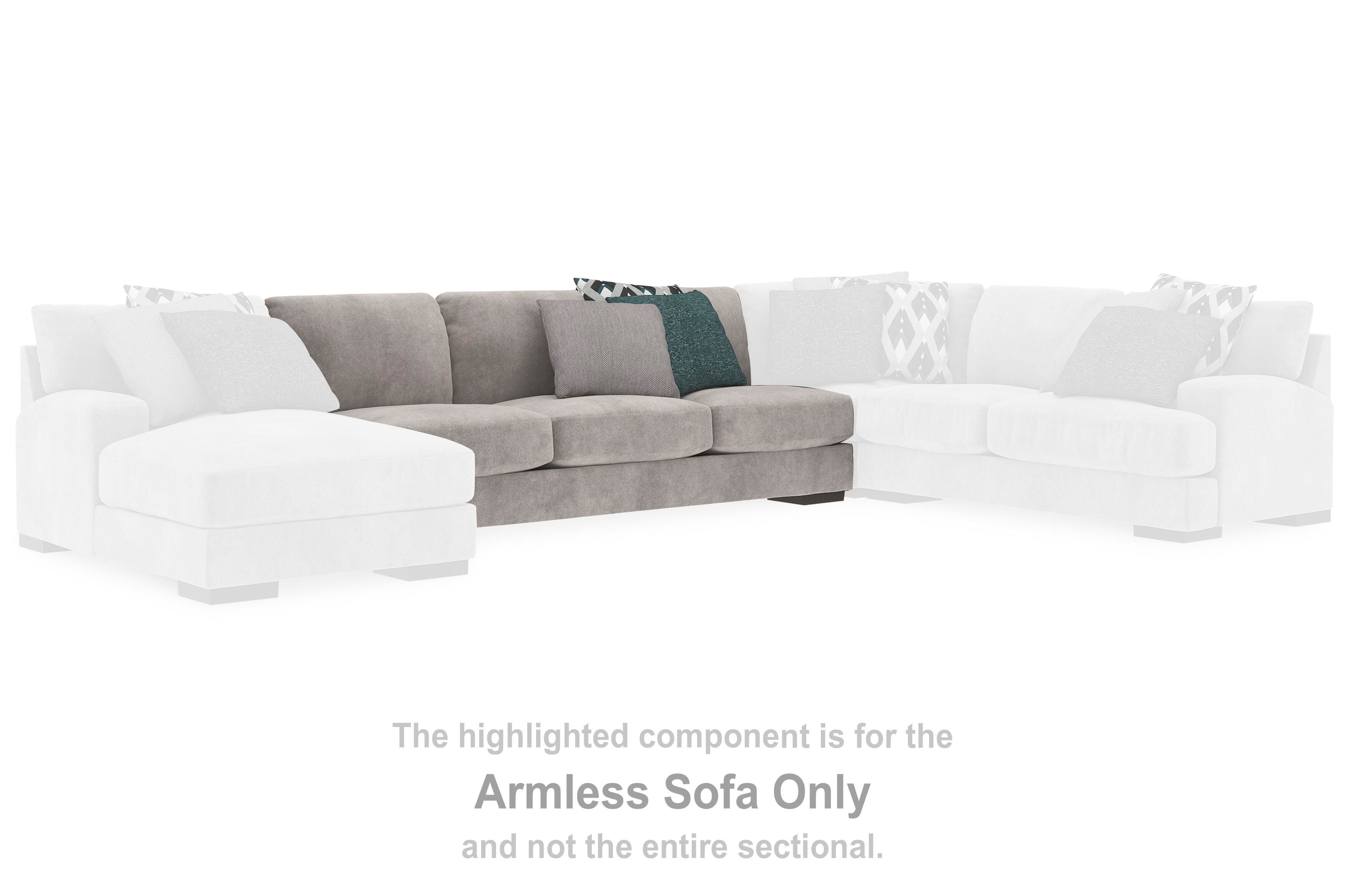 Bardarson Armless Sofa, , large