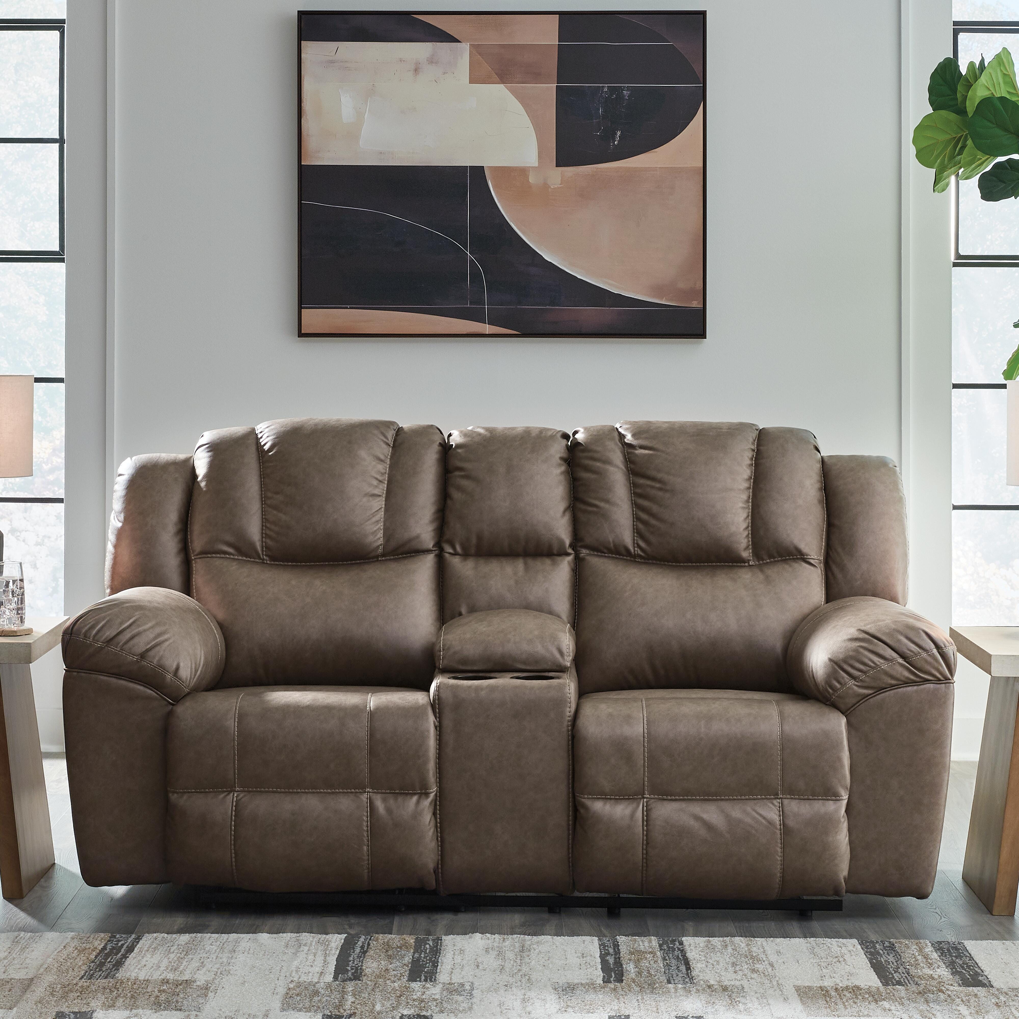 Knoxlee Reclining Loveseat with Console, , large