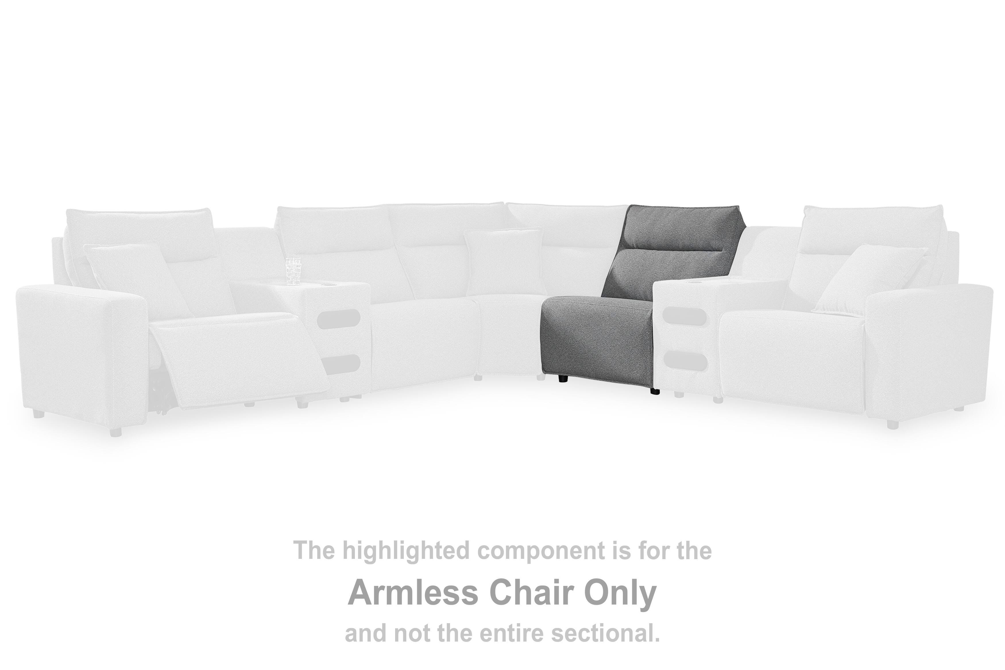 Modmax II Armless Chair, , large