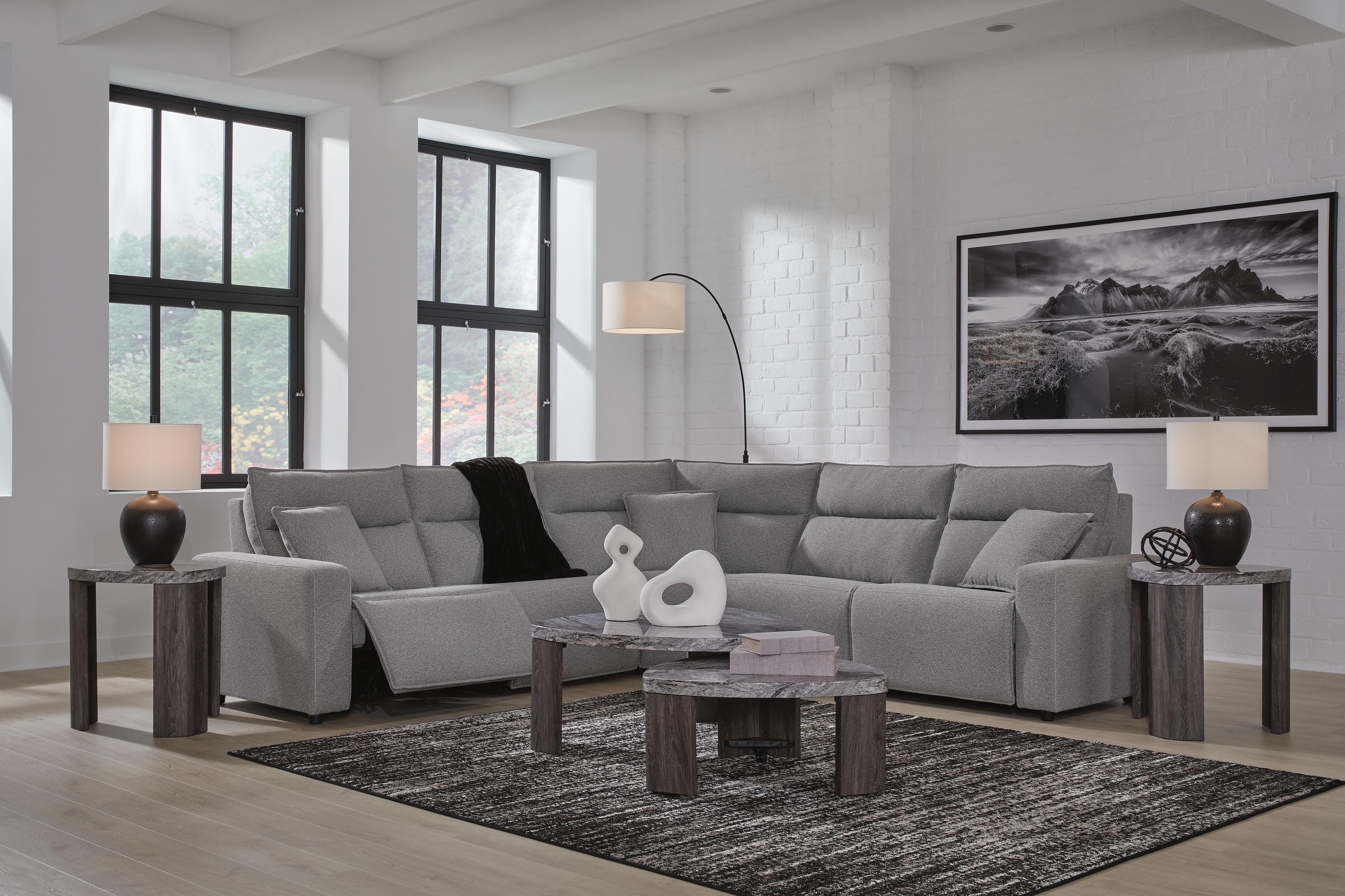 ModMax II 5-Piece Next-Gen Nuvella™ Performance Fabric Dual Power