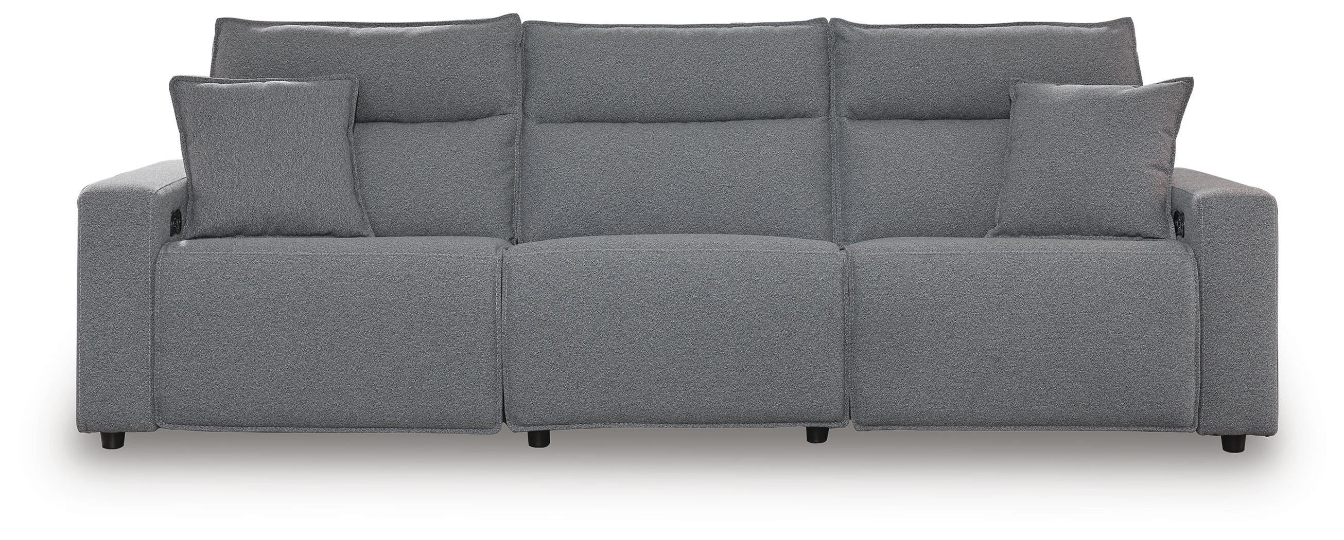 ModMax II 3-Piece Next-Gen Nuvella&trade; Performance Fabric Dual Power Reclining Modular Sofa