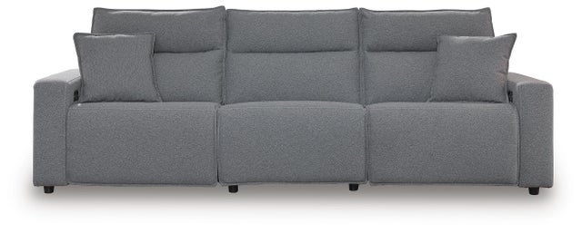 ModMax II 3-Piece Next-Gen Nuvella™ Performance Fabric Dual Power Reclining Modular Sofa
