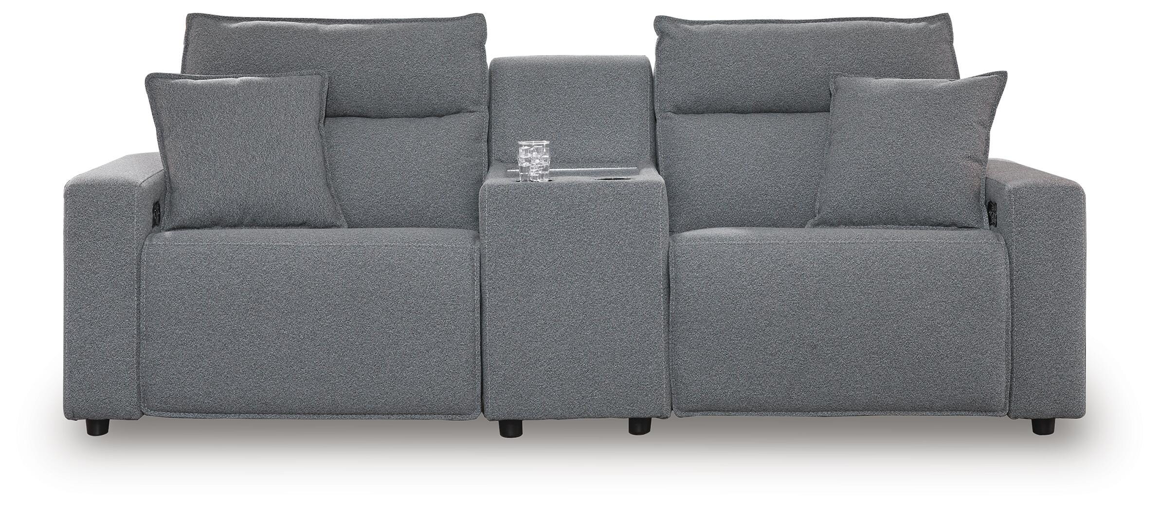 ModMax II 3-Piece Next-Gen Nuvella™ Performance Fabric Dual Power