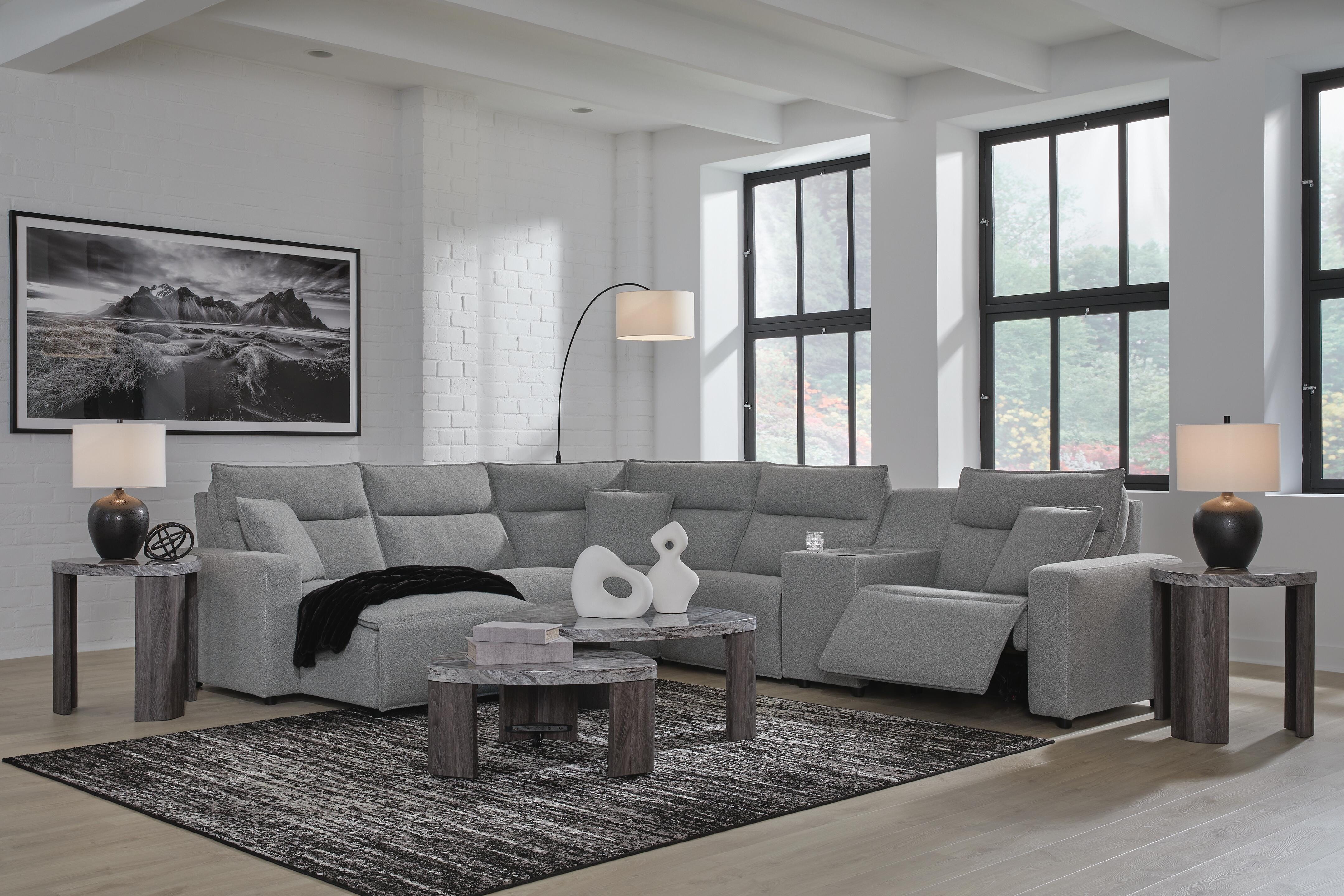 Modmax II 6-Piece Power Reclining Sectional with Chaise and Console - image 3