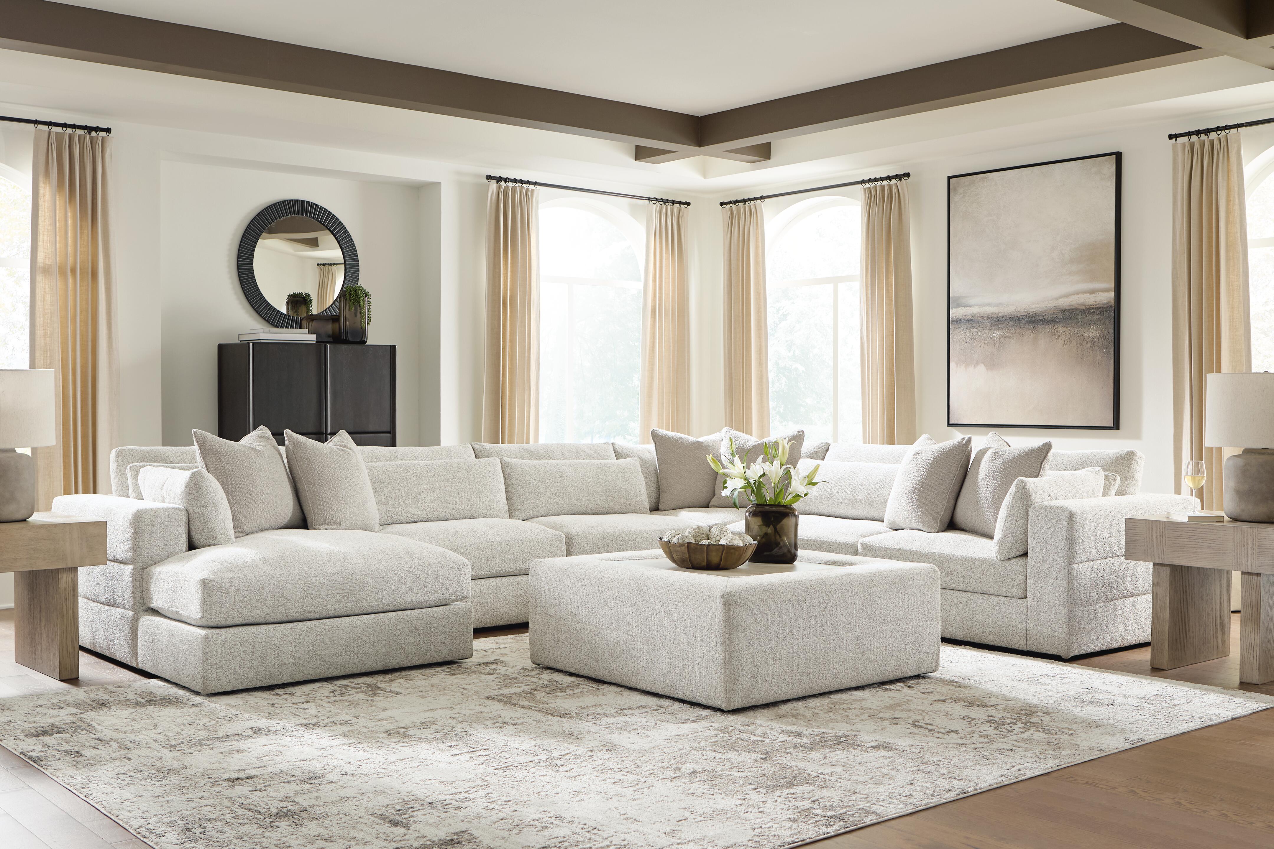 Seccional Stonecroft Manor de 6 piezas con chaise longue - image 3