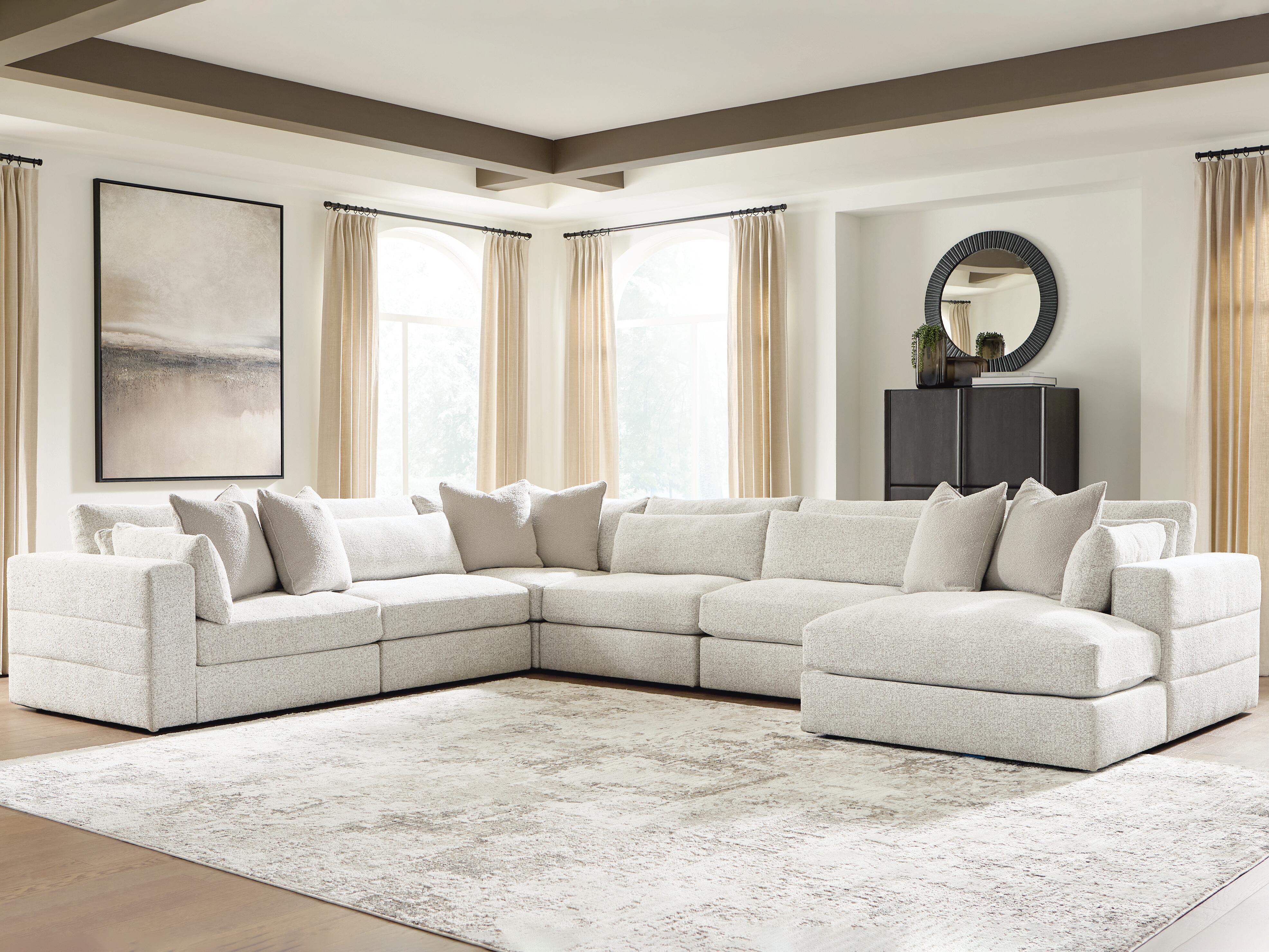 Seccional Stonecroft Manor de 6 piezas con chaise longue - image 1