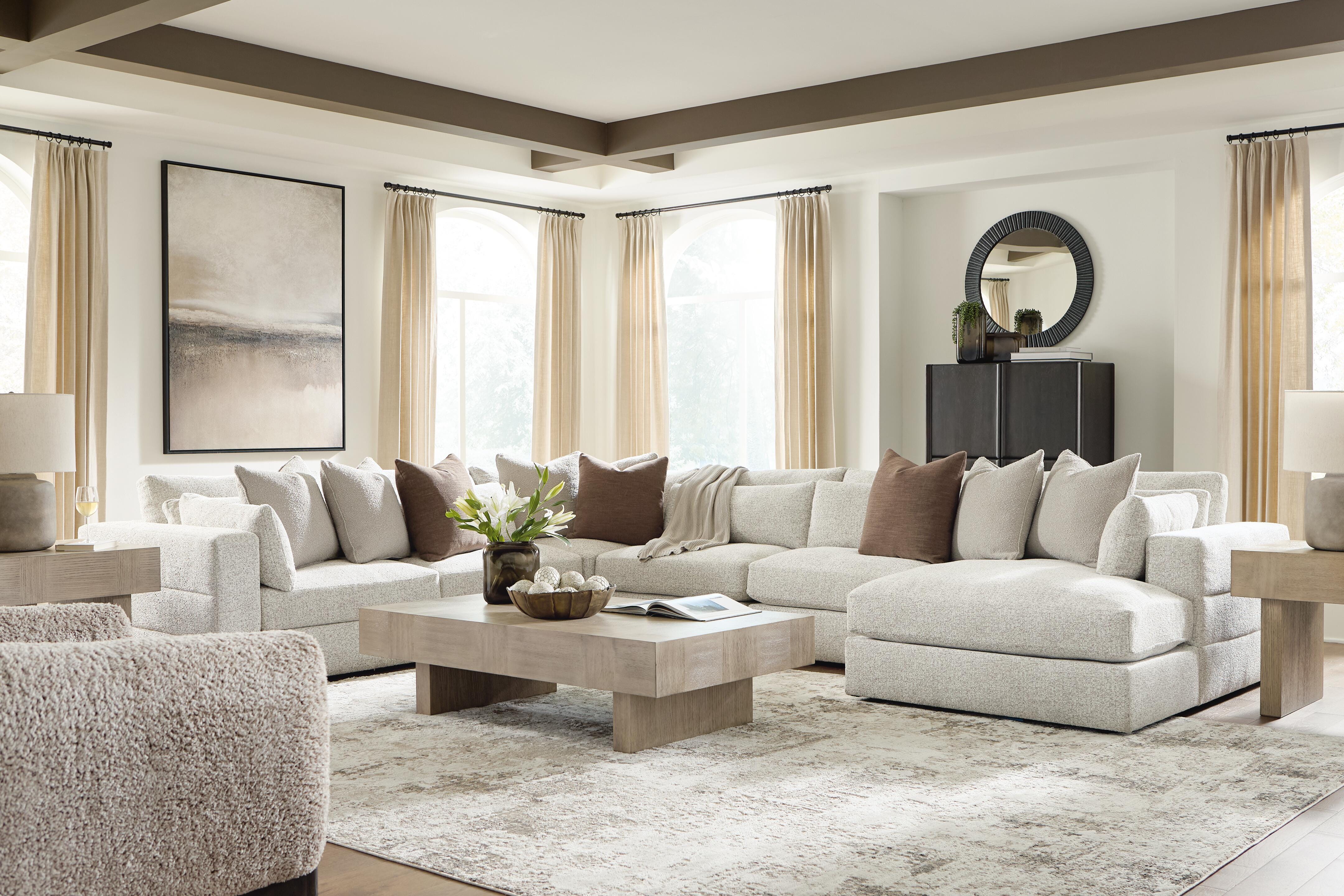 Seccional Stonecroft Manor de 6 piezas con chaise longue - image 4