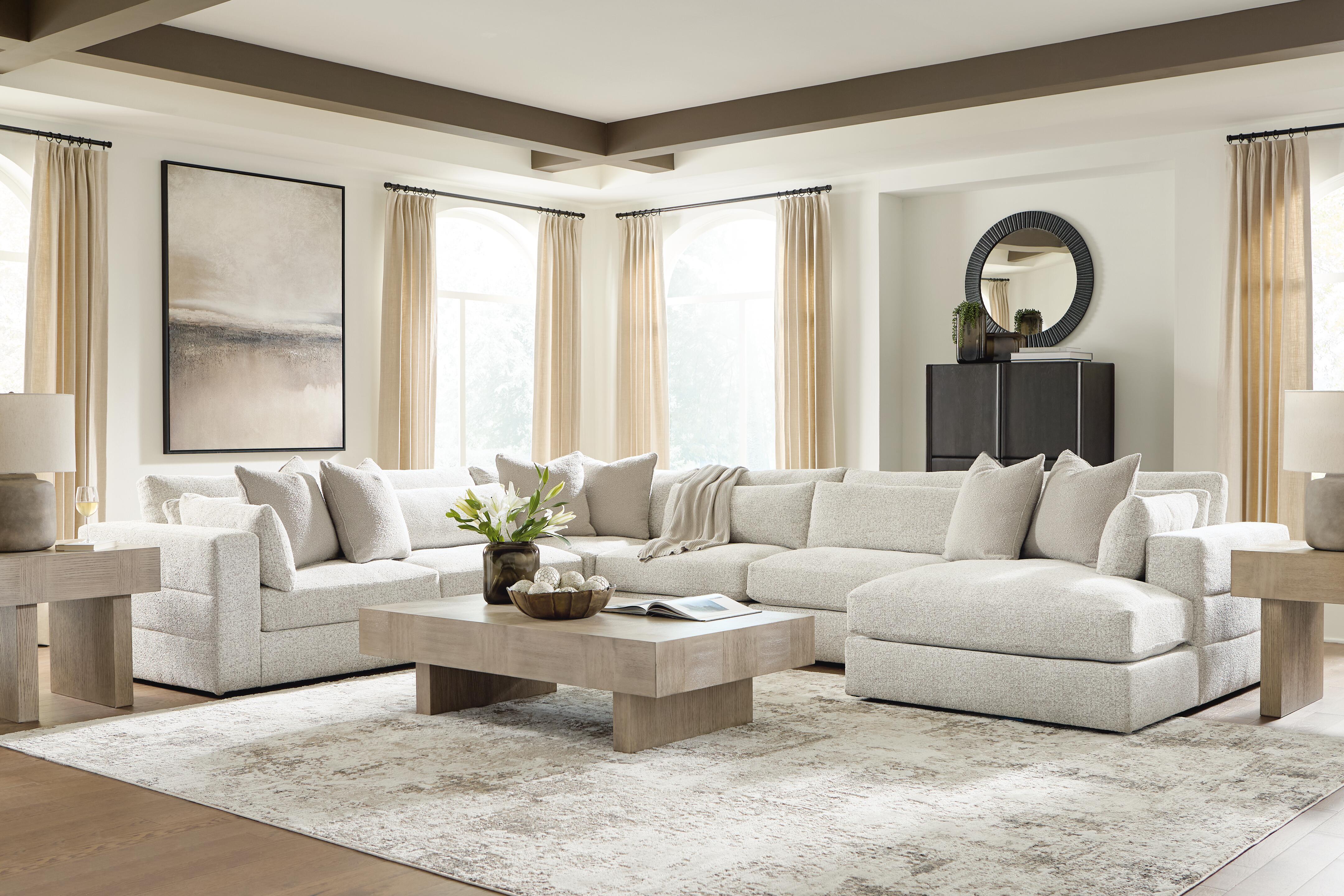 Seccional Stonecroft Manor de 6 piezas con chaise longue - image 5