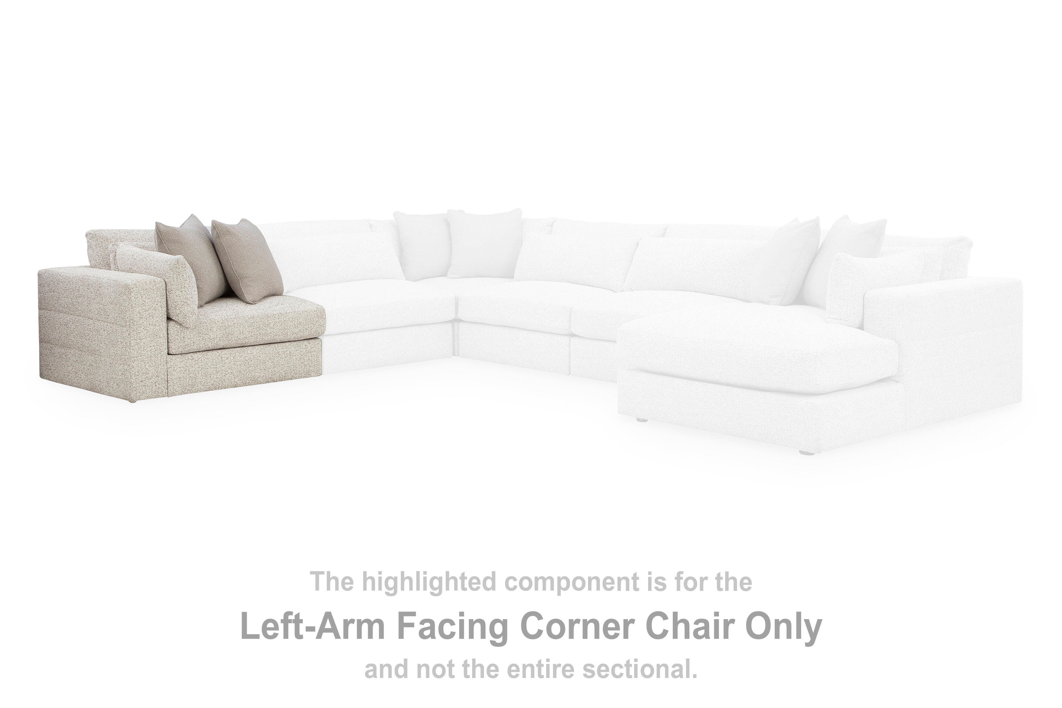 Ashbourne Estate Left-Arm Facing Corner Chair
