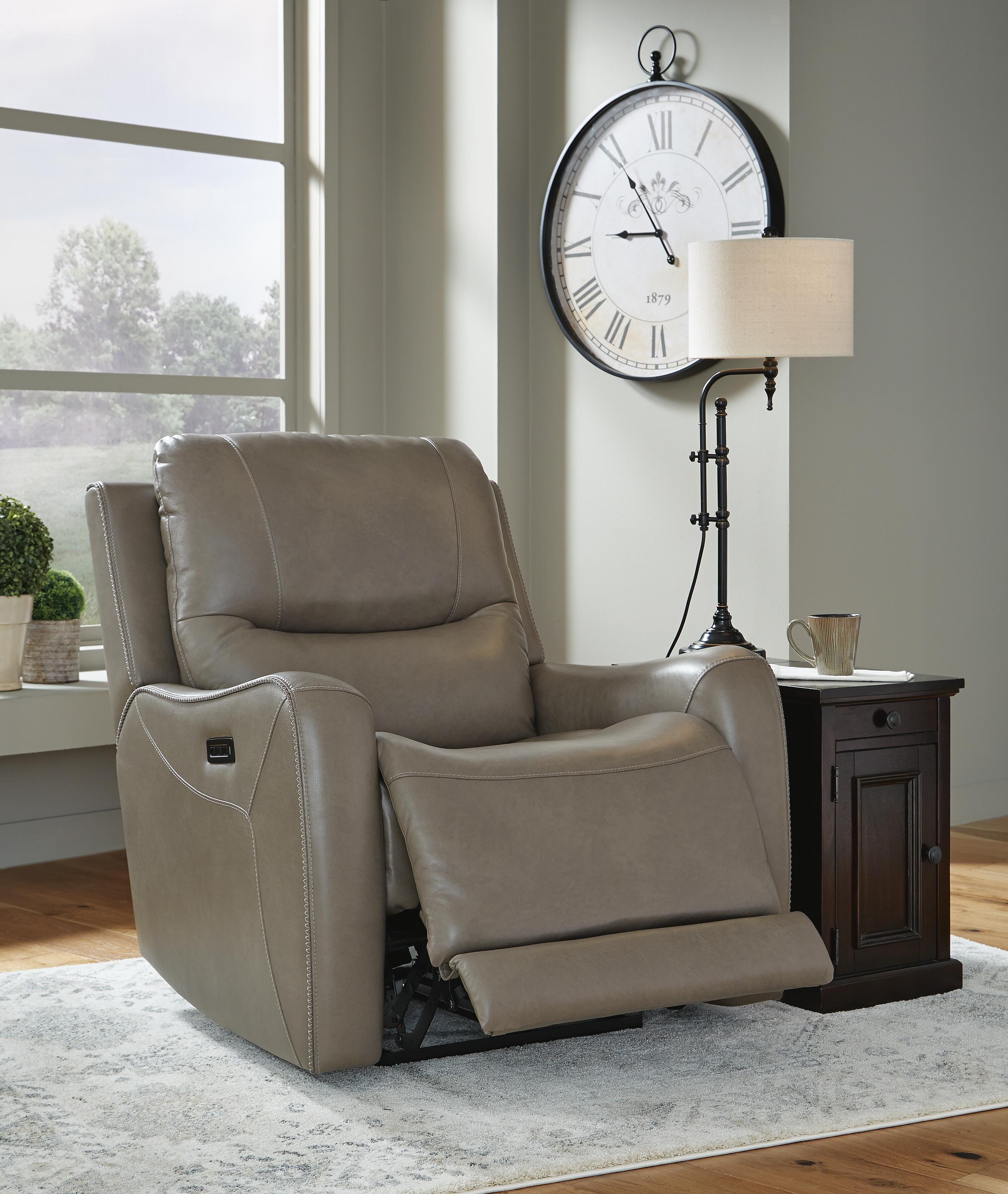 Galahad Power Recliner, Sandstone, large
