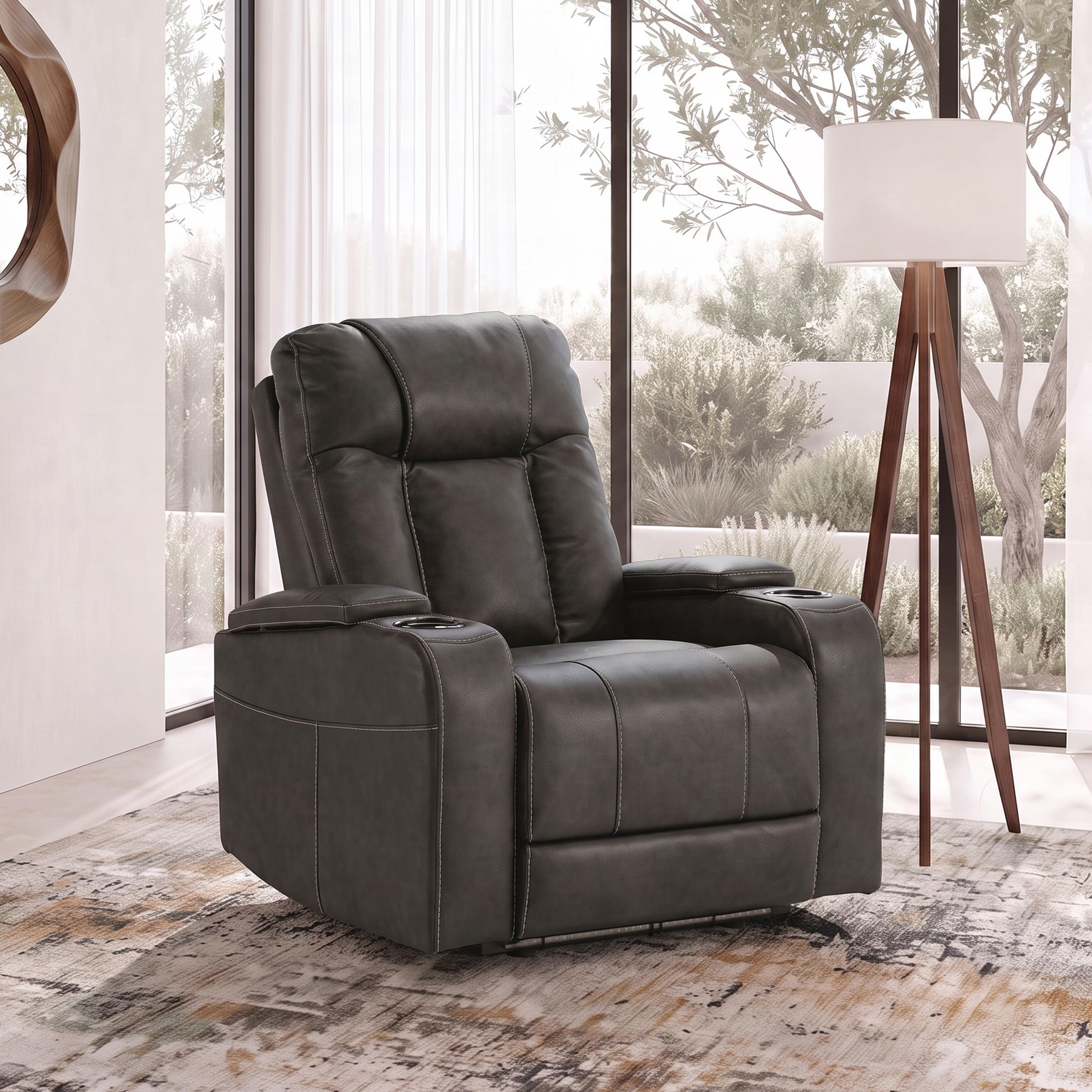 Feazada Dual Power Recliner | Ashley