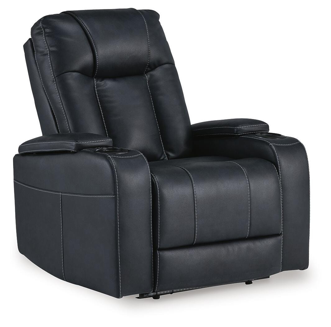 Feazada Power Recliner, Sapphire, large
