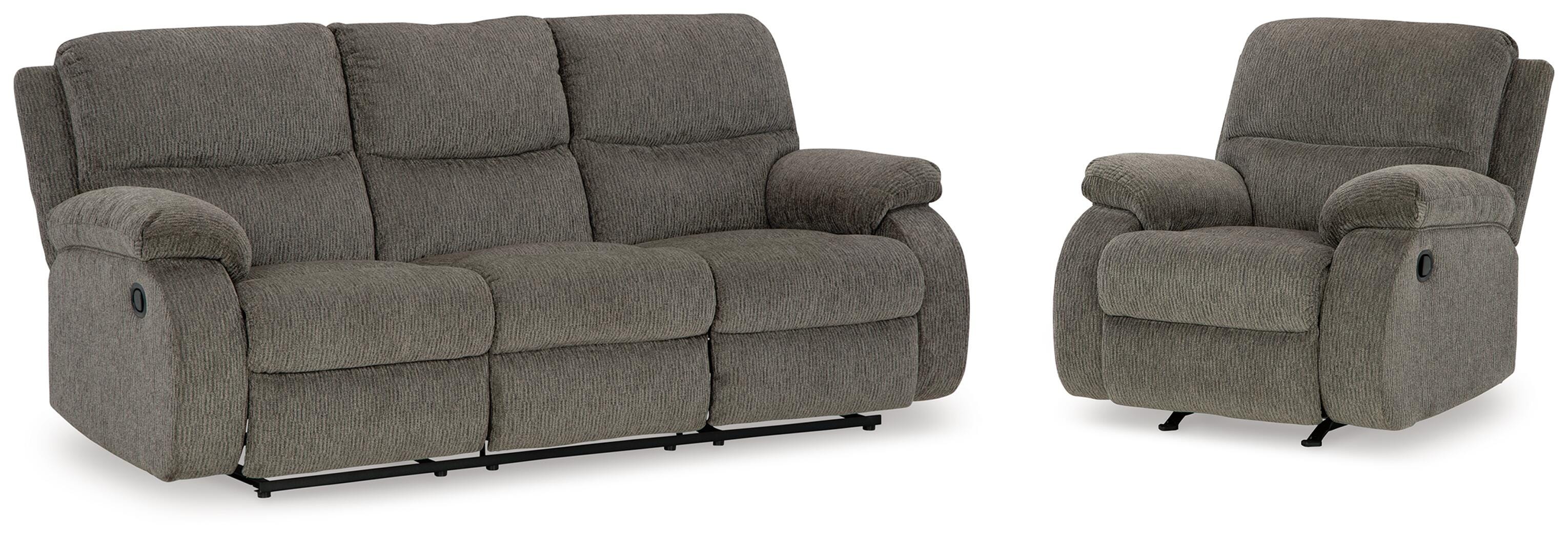 Sofá reclinable y sillón reclinable Scranto - image 1