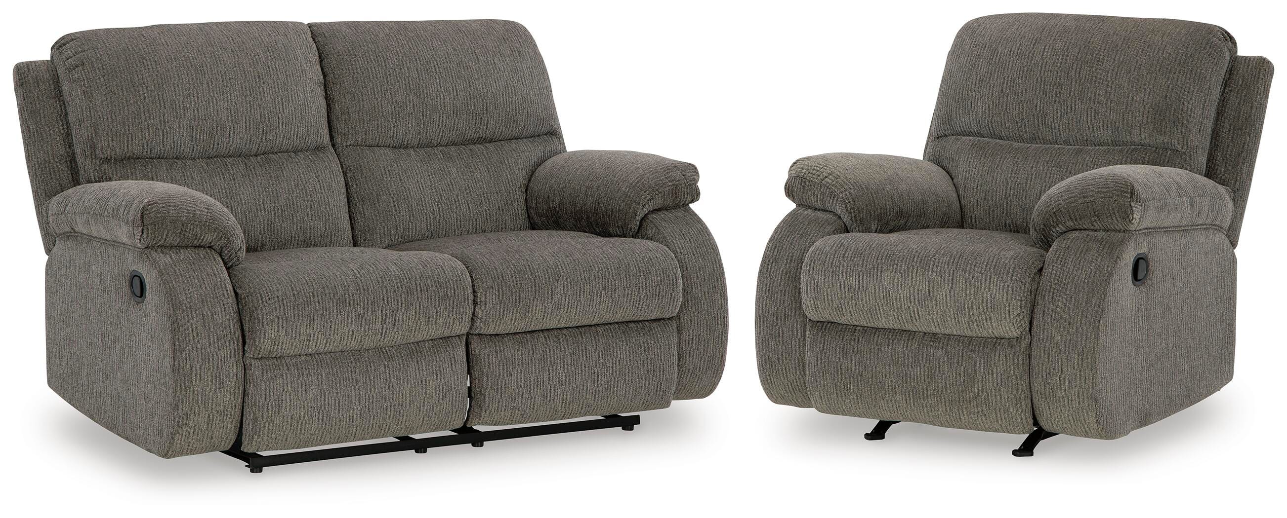 Scranto Reclining Loveseat and Recliner - image 1