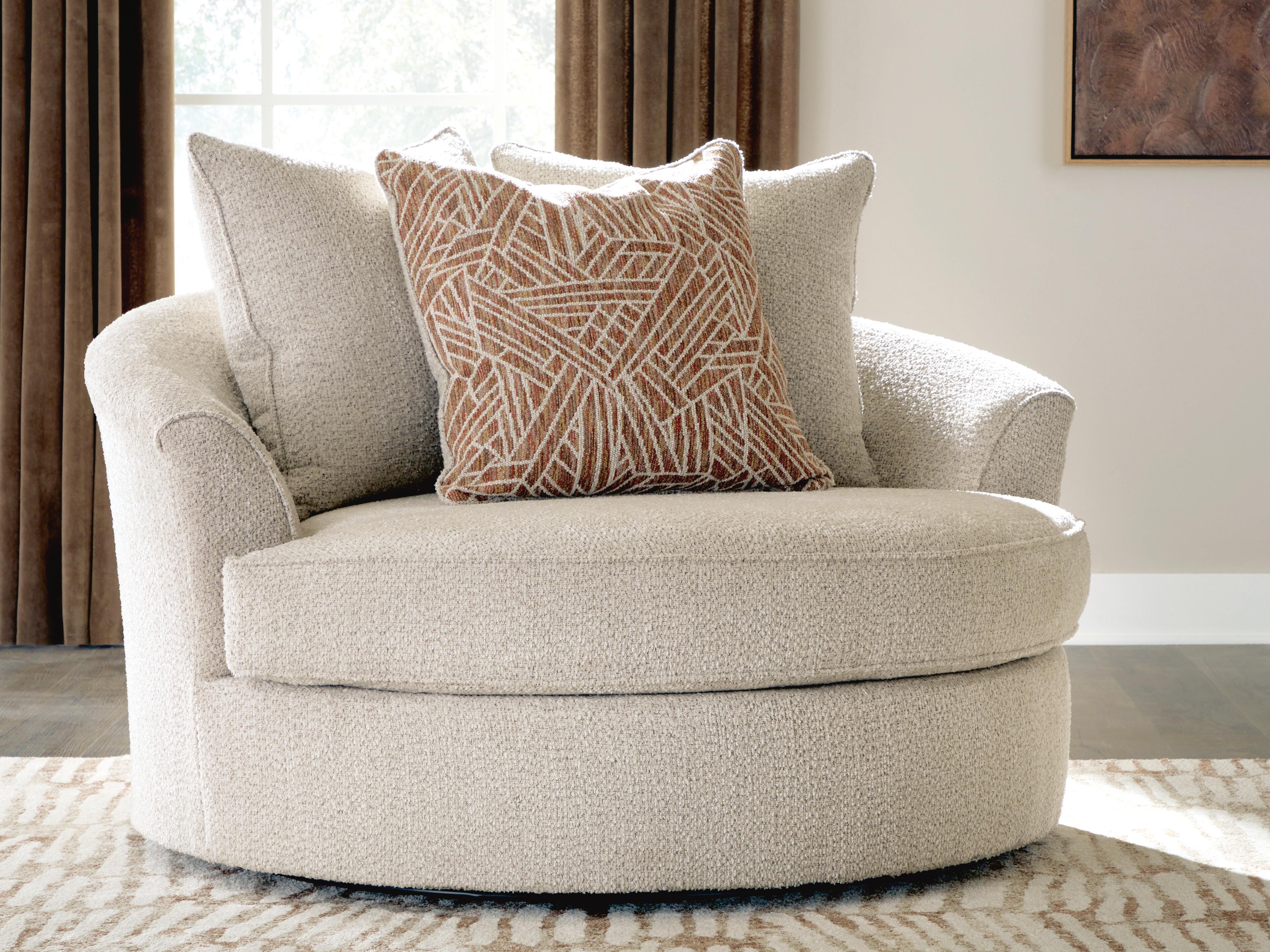 Steelwater Retreat Oversized Swivel Accent Chair - image 1