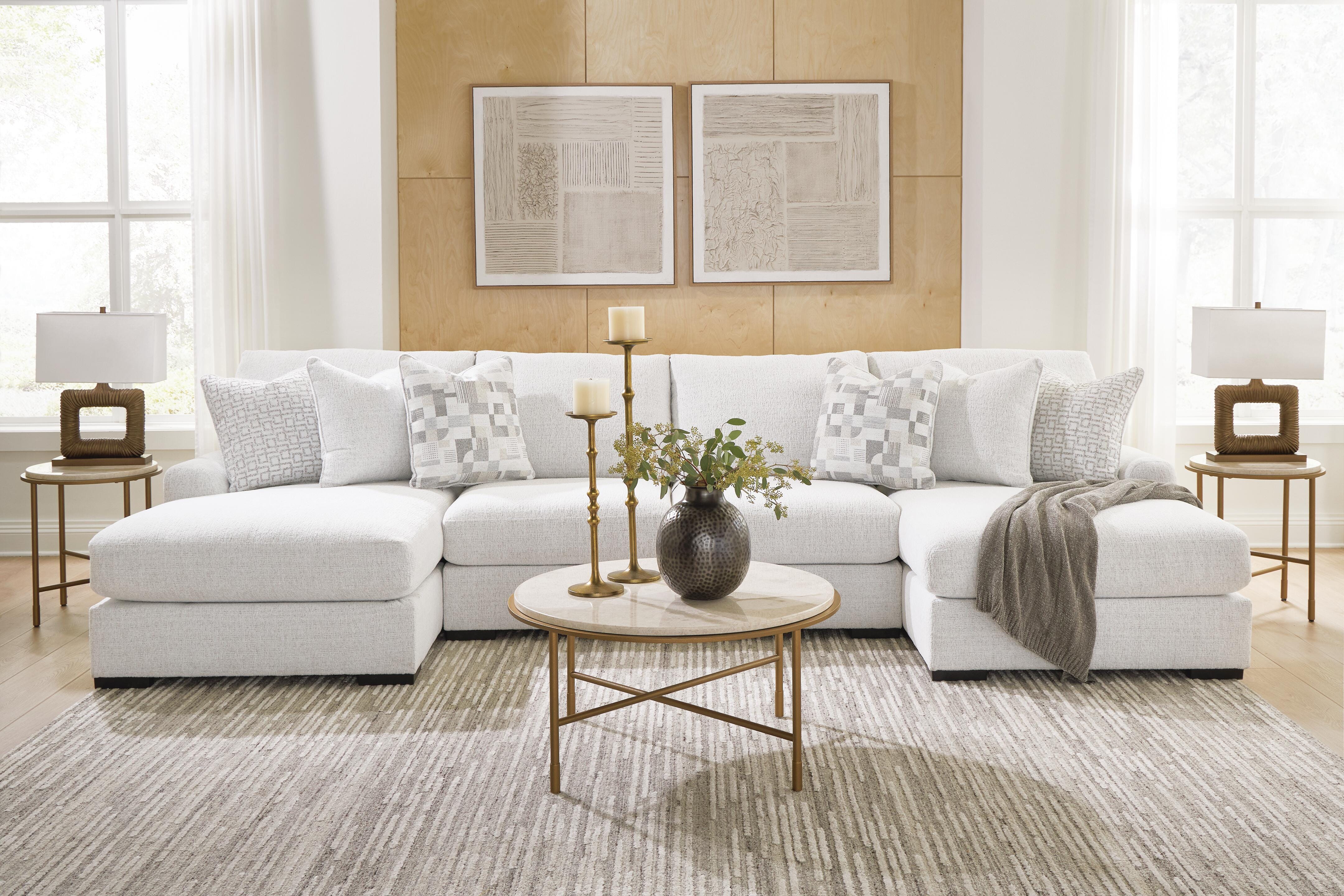 Wynncroft Manor 4-Piece Double Chaise Sectional - image 3