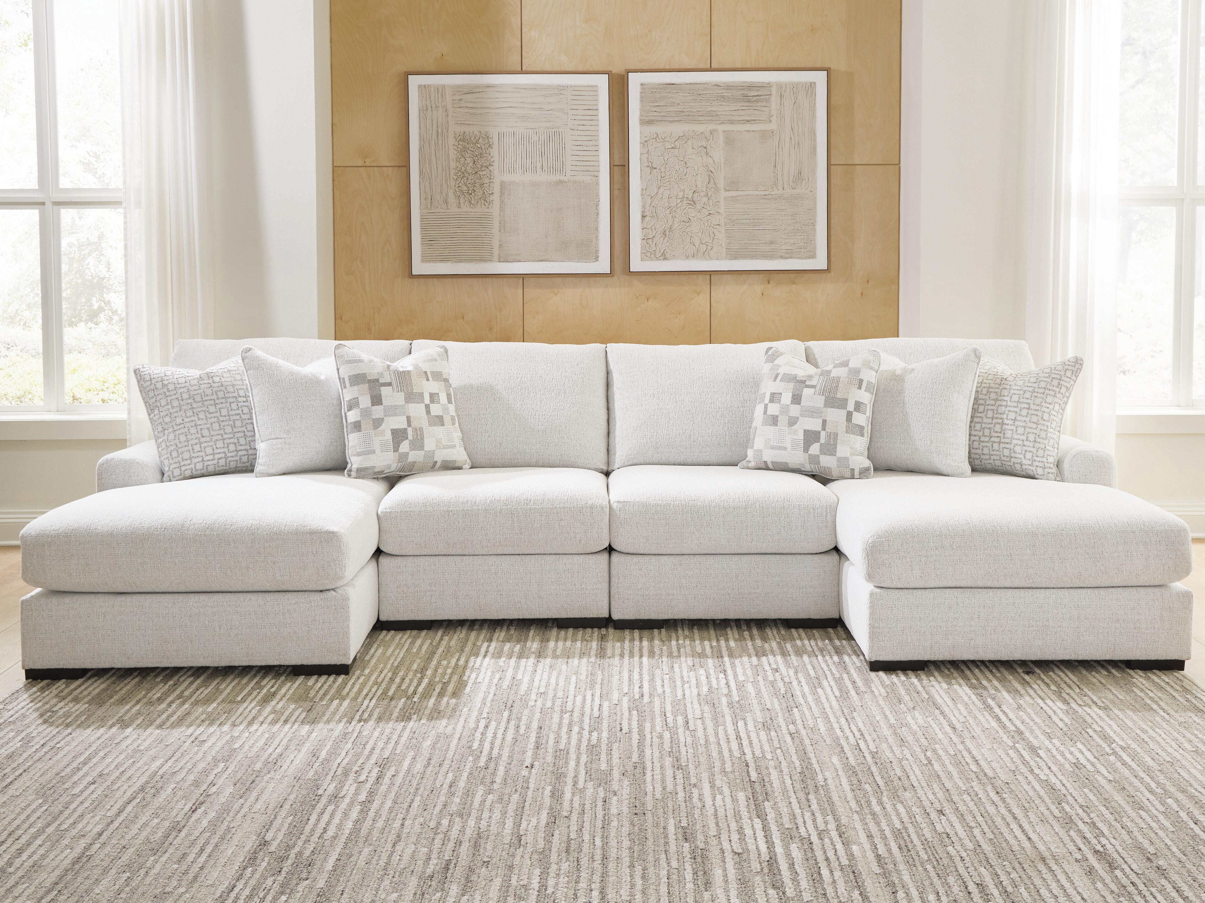 Wynncroft Manor 4-Piece Double Chaise Sectional, , rollover