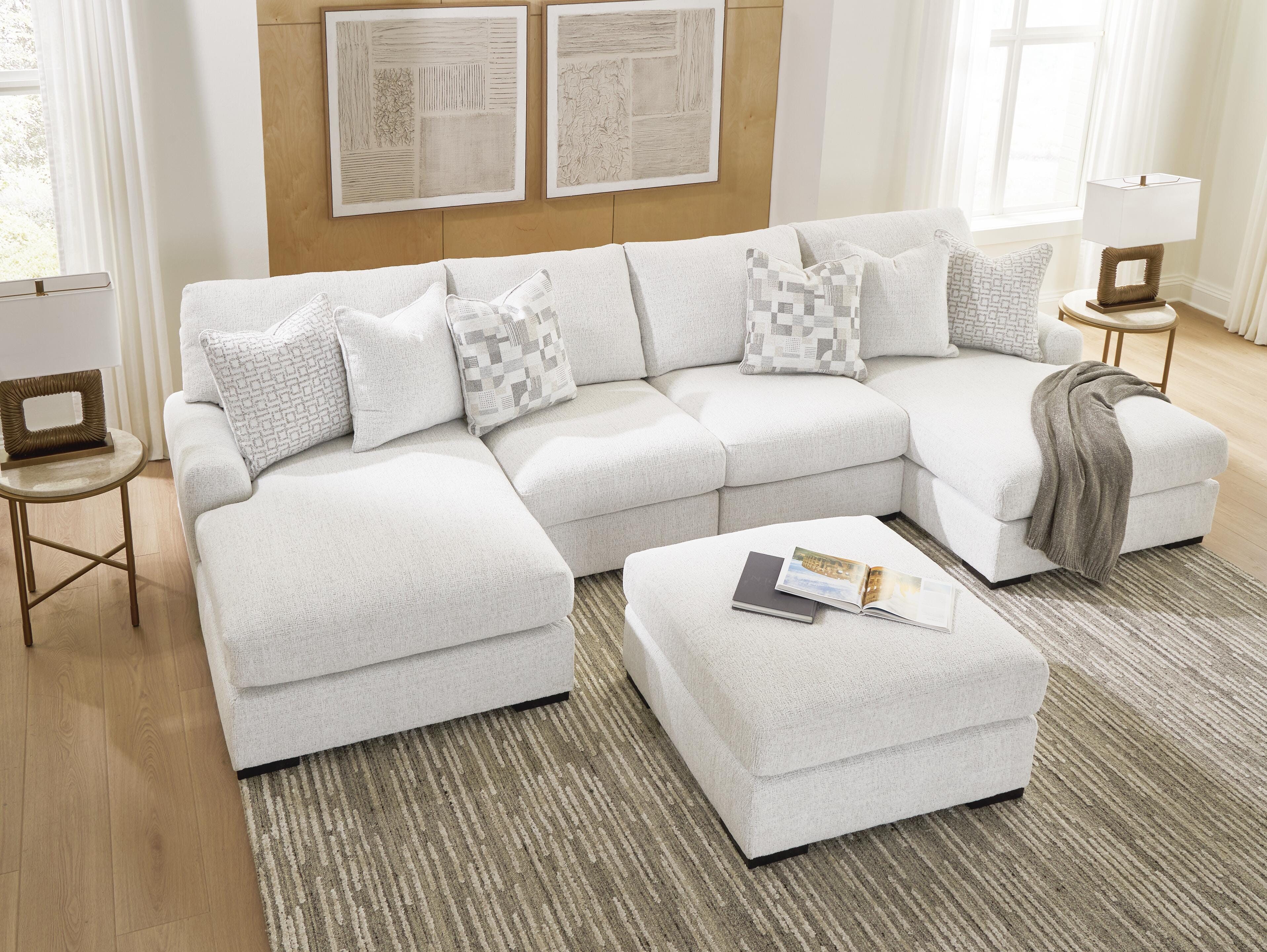 Wynncroft Manor 4-Piece Double Chaise Sectional - image 5
