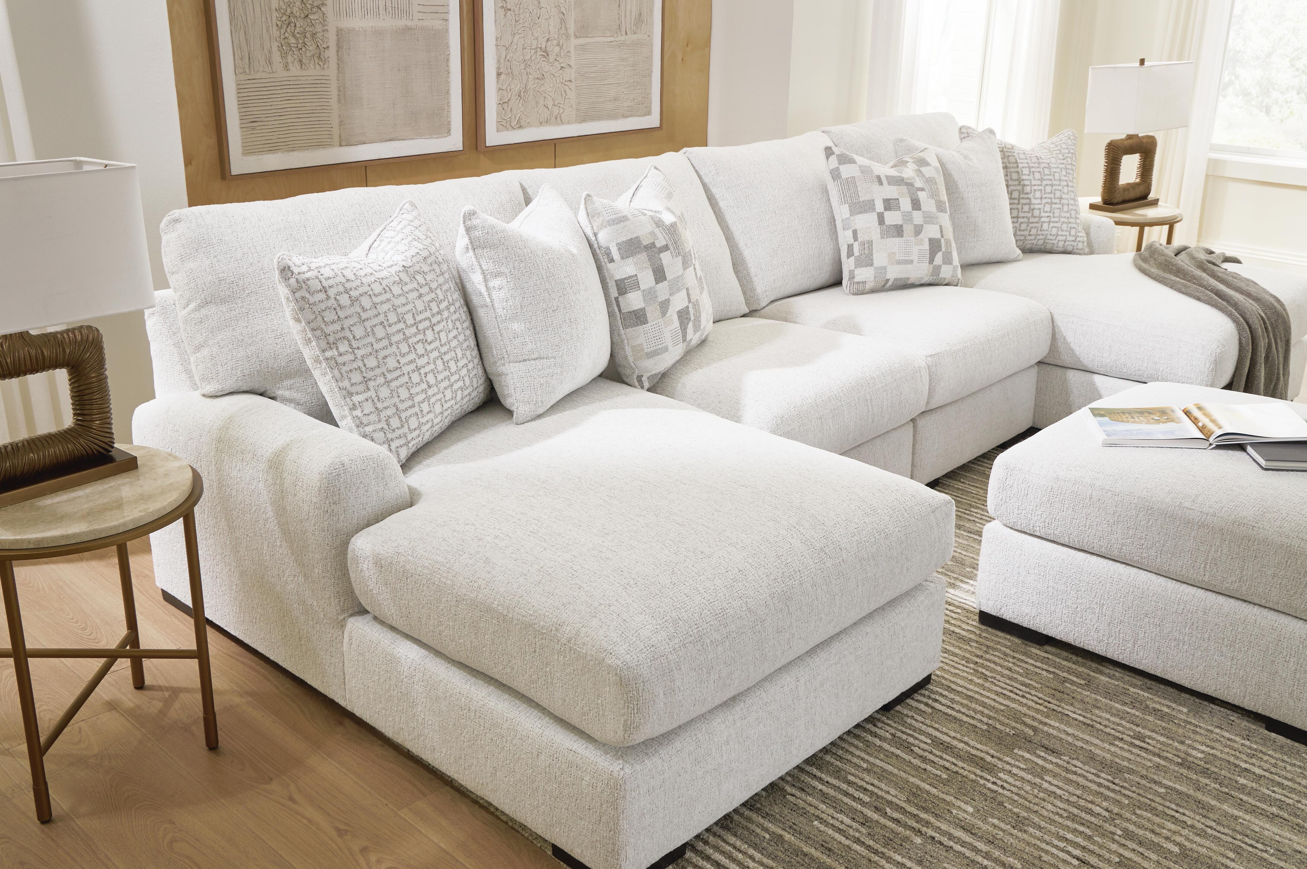 Wynncroft Manor 4-Piece Double Chaise Sectional - image 4