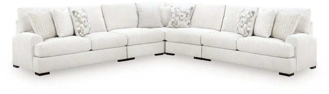 Wynncroft Manor 5-Piece Next-Gen Nuvella™ Performance Fabric Sectional