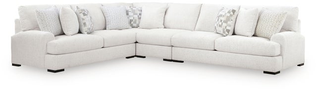 Wynncroft Manor 4-Piece Next-Gen Nuvella™ Performance Fabric Sectional