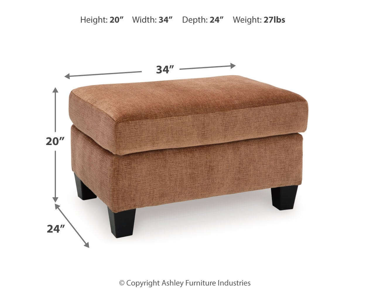 Amity Bay Ottoman - image 4
