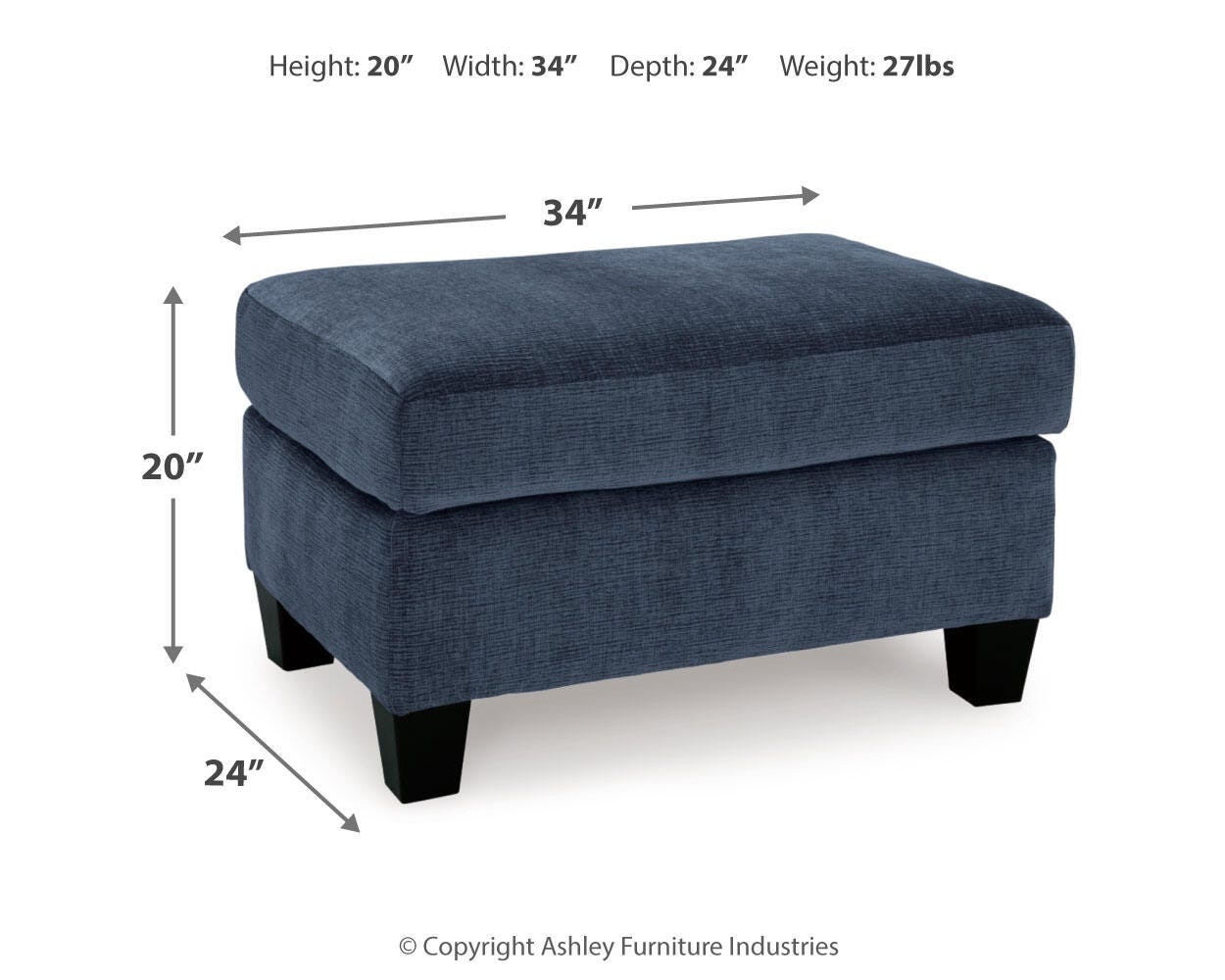 Amity Bay Sofa Chaise, Chair, and Ottoman - image 17