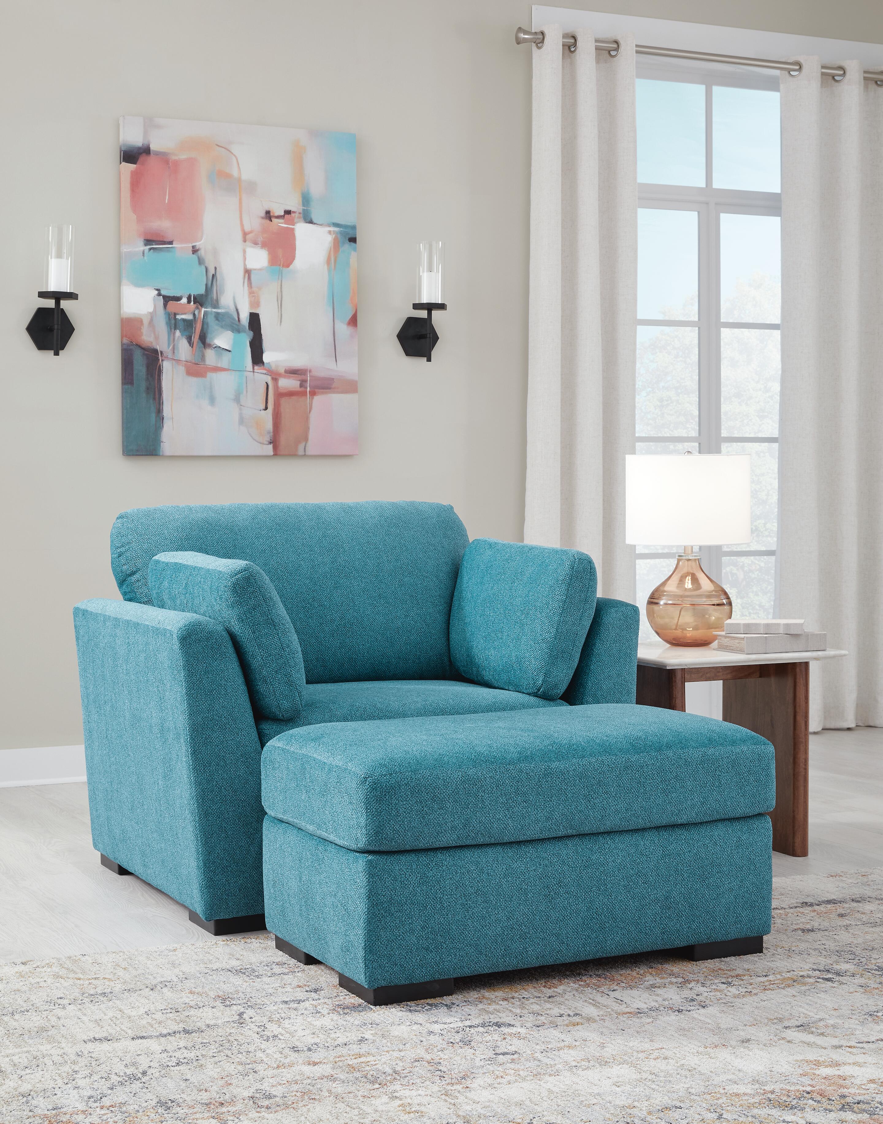Sofá, diván, sillón grande y otomana Keerwick - image 26