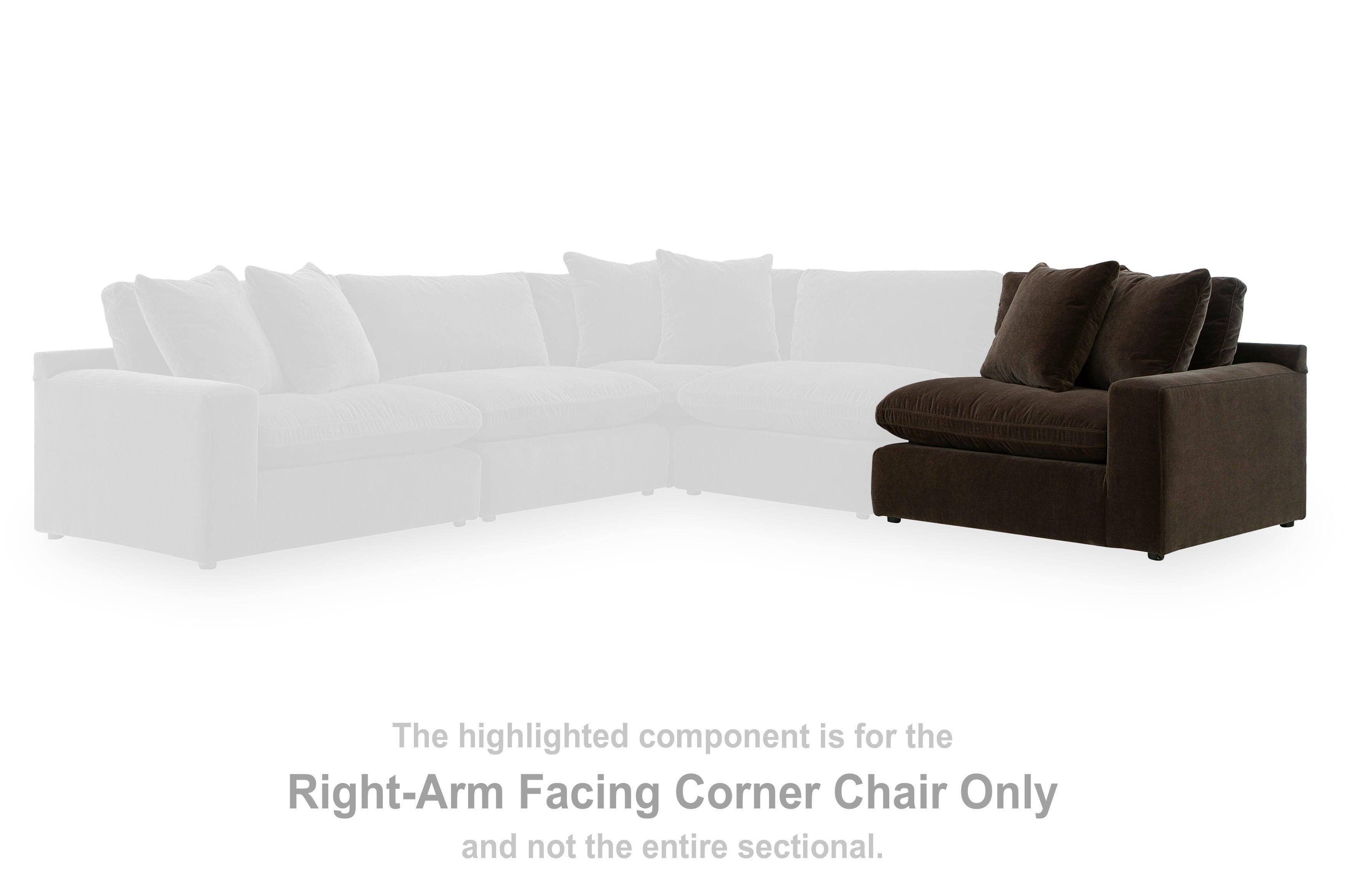 Maxton Heights Right-Arm Facing Corner Chair