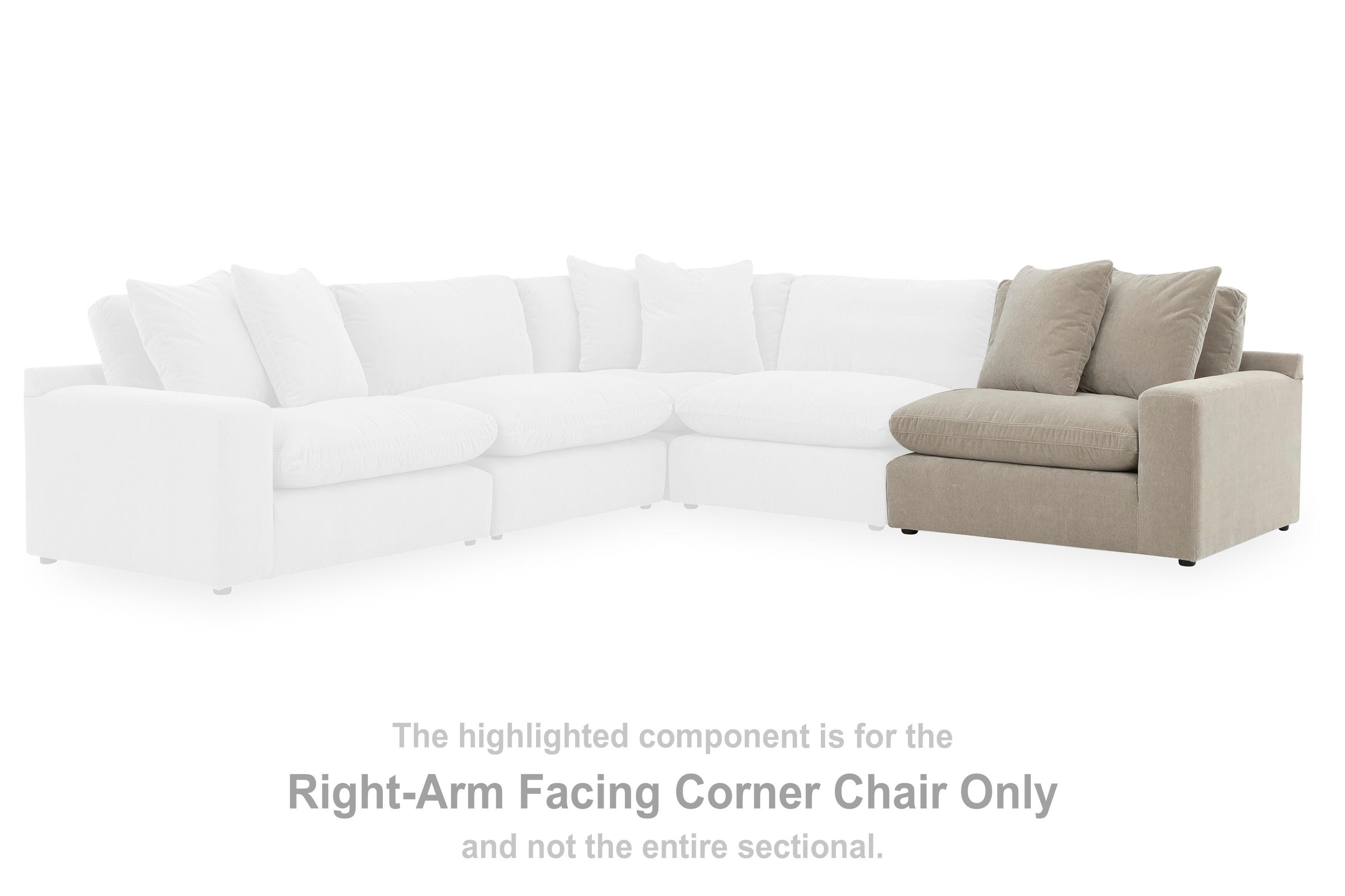 Maxton Heights Right-Arm Facing Corner Chair