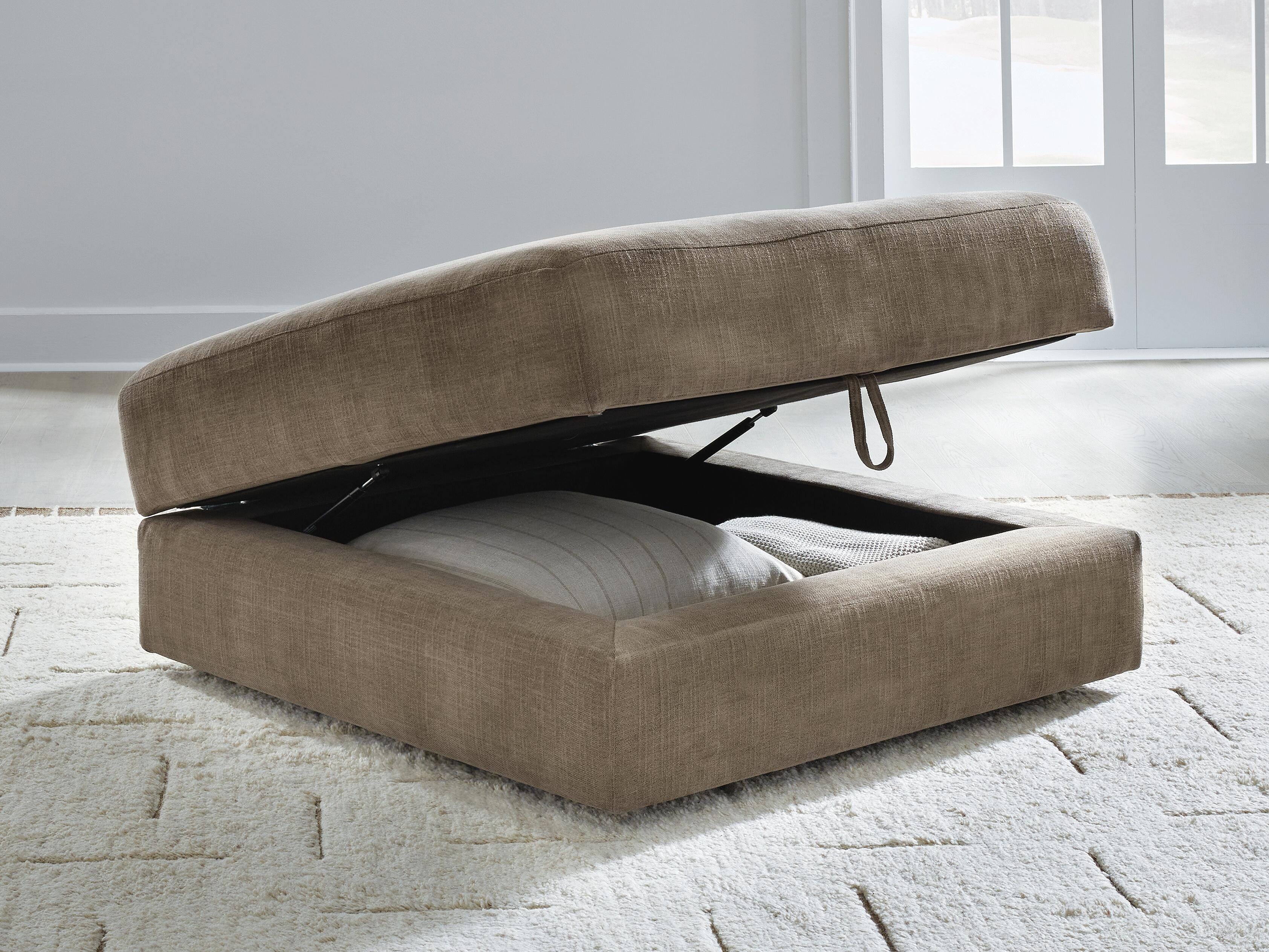 Camellia-Court Ottoman With Storage - image 5