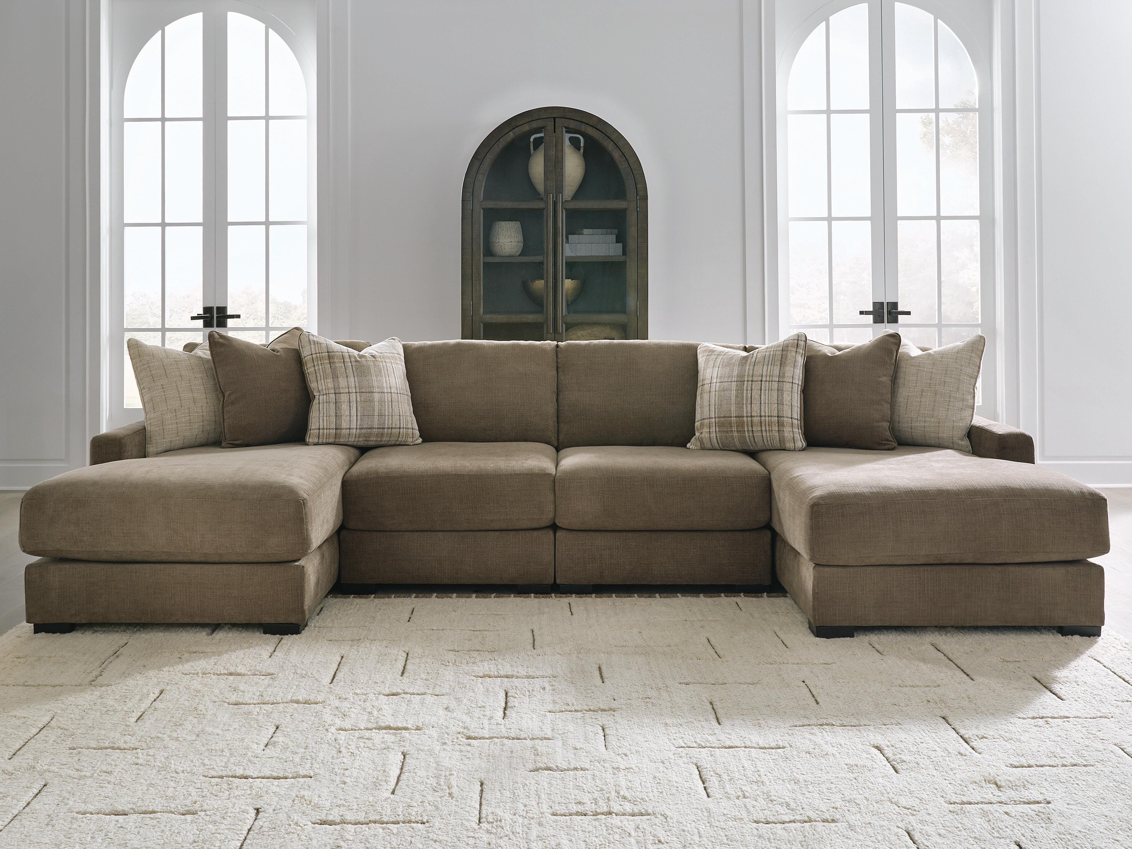 Camellia-Court 4-Piece Double Chaise Sectional - image 1