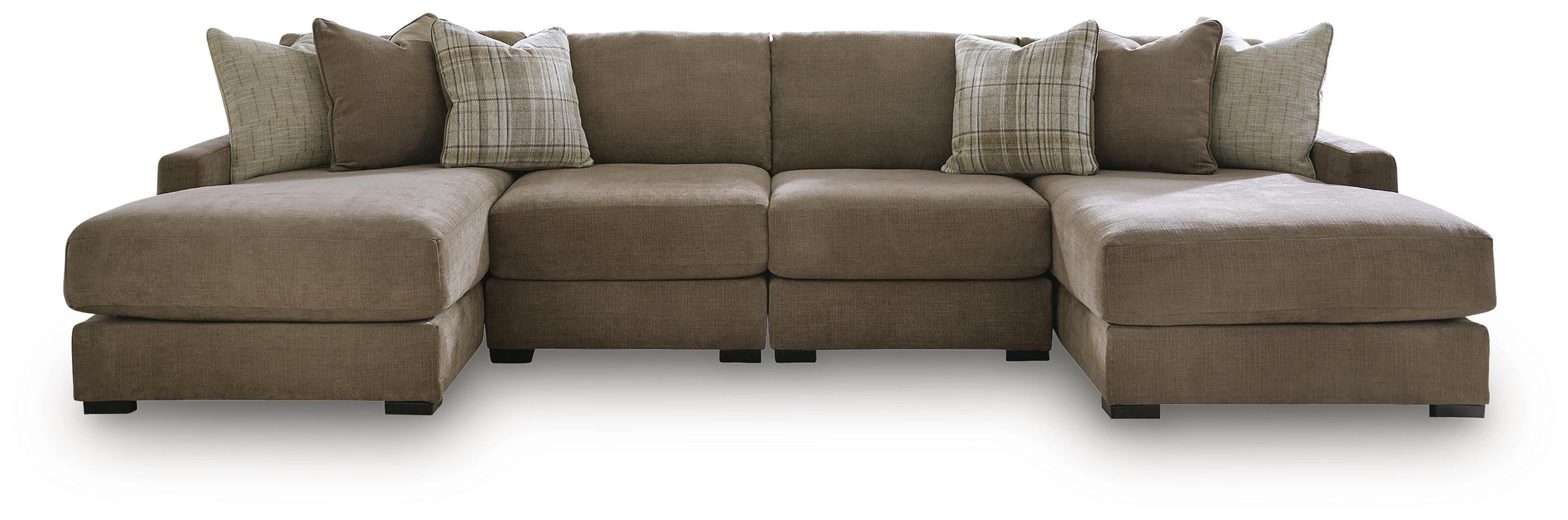 Camellia-Court 4-Piece Double Chaise Sectional - image 2